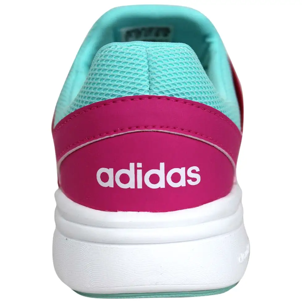 Adidas Cloudfoam Xpression Womens Lace Up Pink Blue Trainers F99578 D122