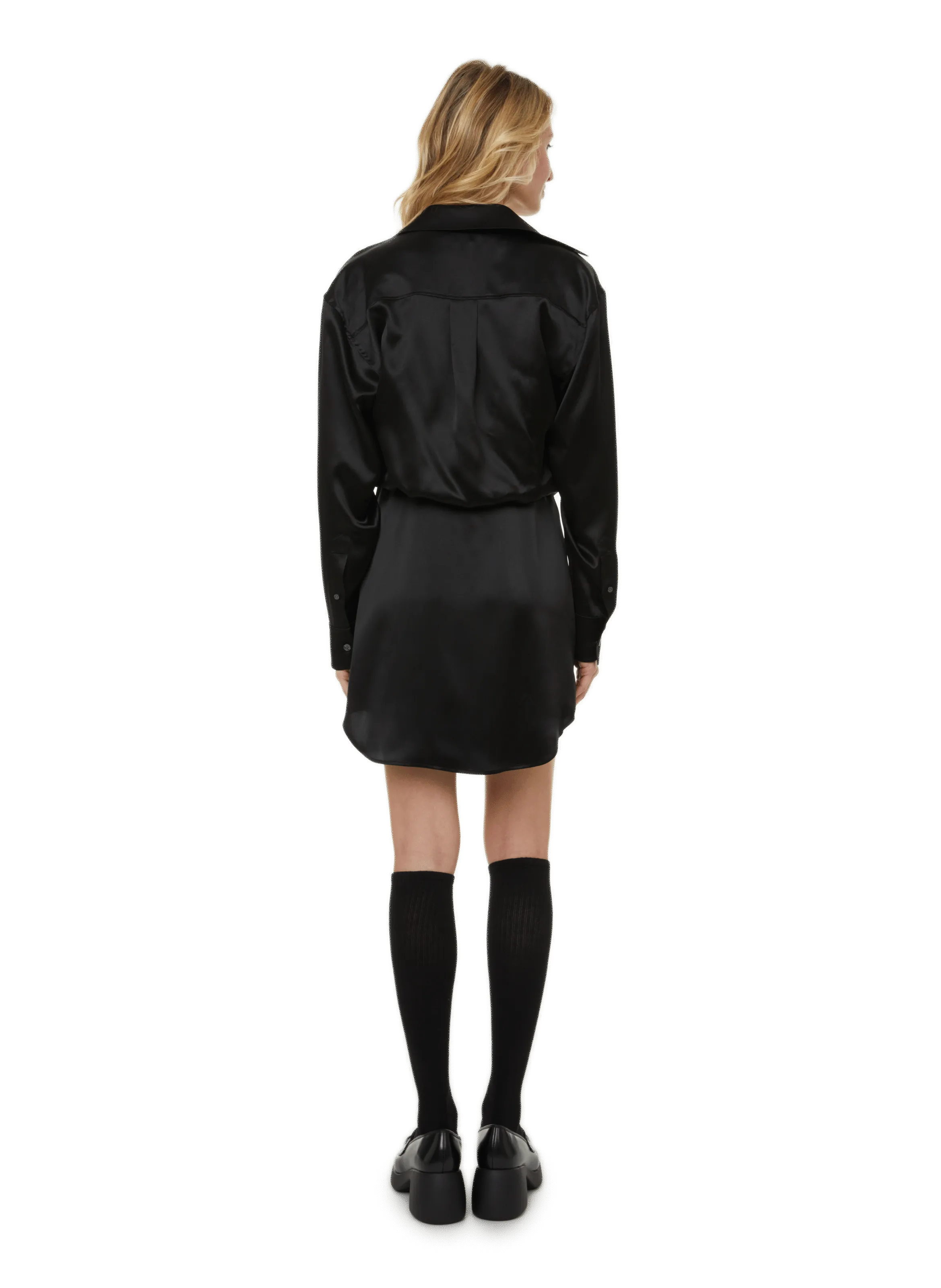 Alexander wang  Satin dress  - Black