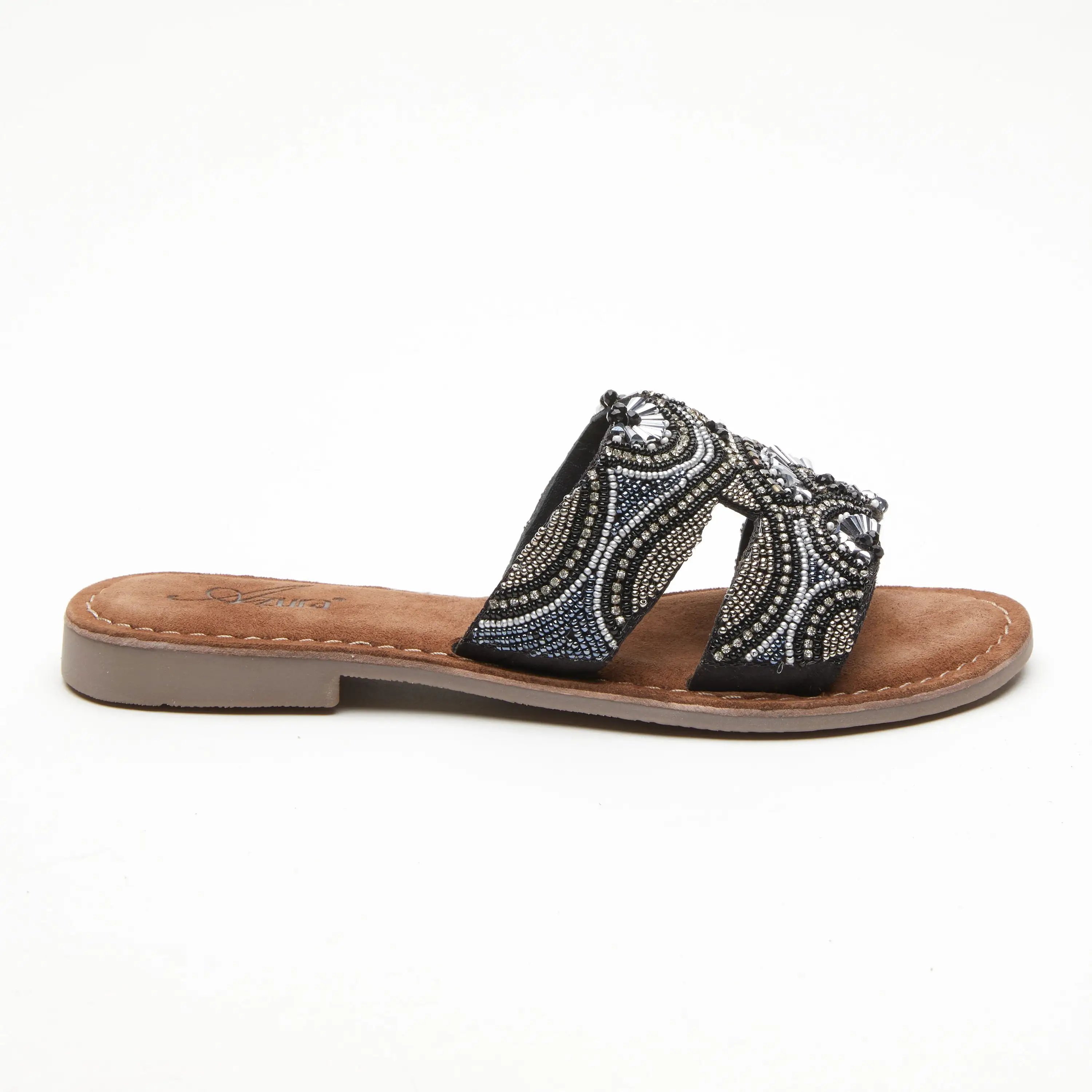 AZURA GEORGYS SLIDE SANDALS