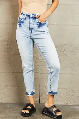 BAYEAS High Waisted Accent Skinny Jeans