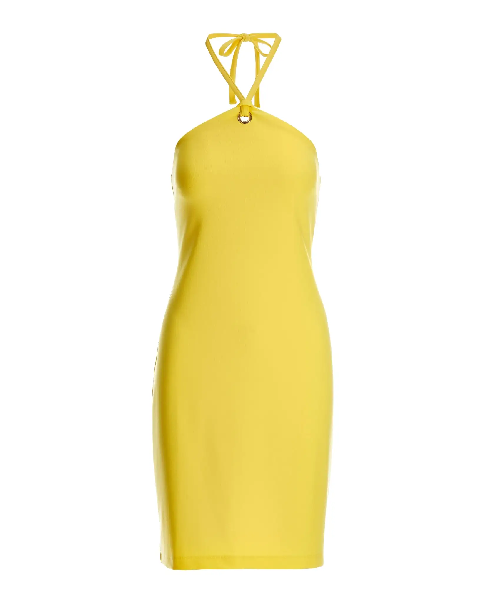 Beyond Travel Halter Dress Limoncello