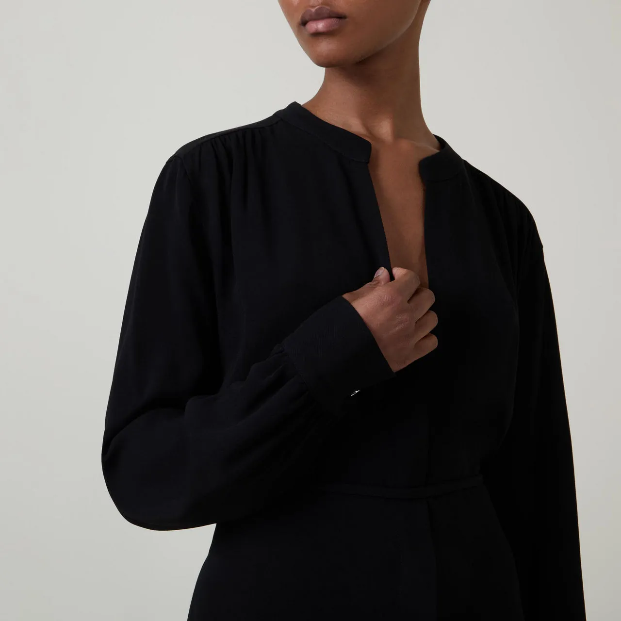 BOSS Dibanorah Shirt Dress - Black