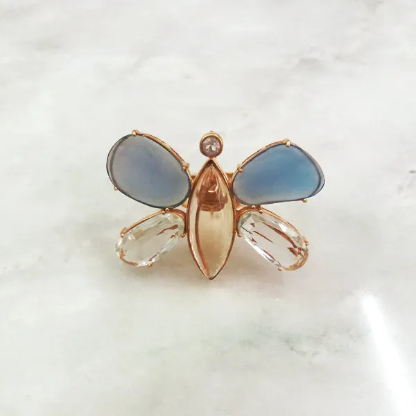 Butterfly Cocktail Ring