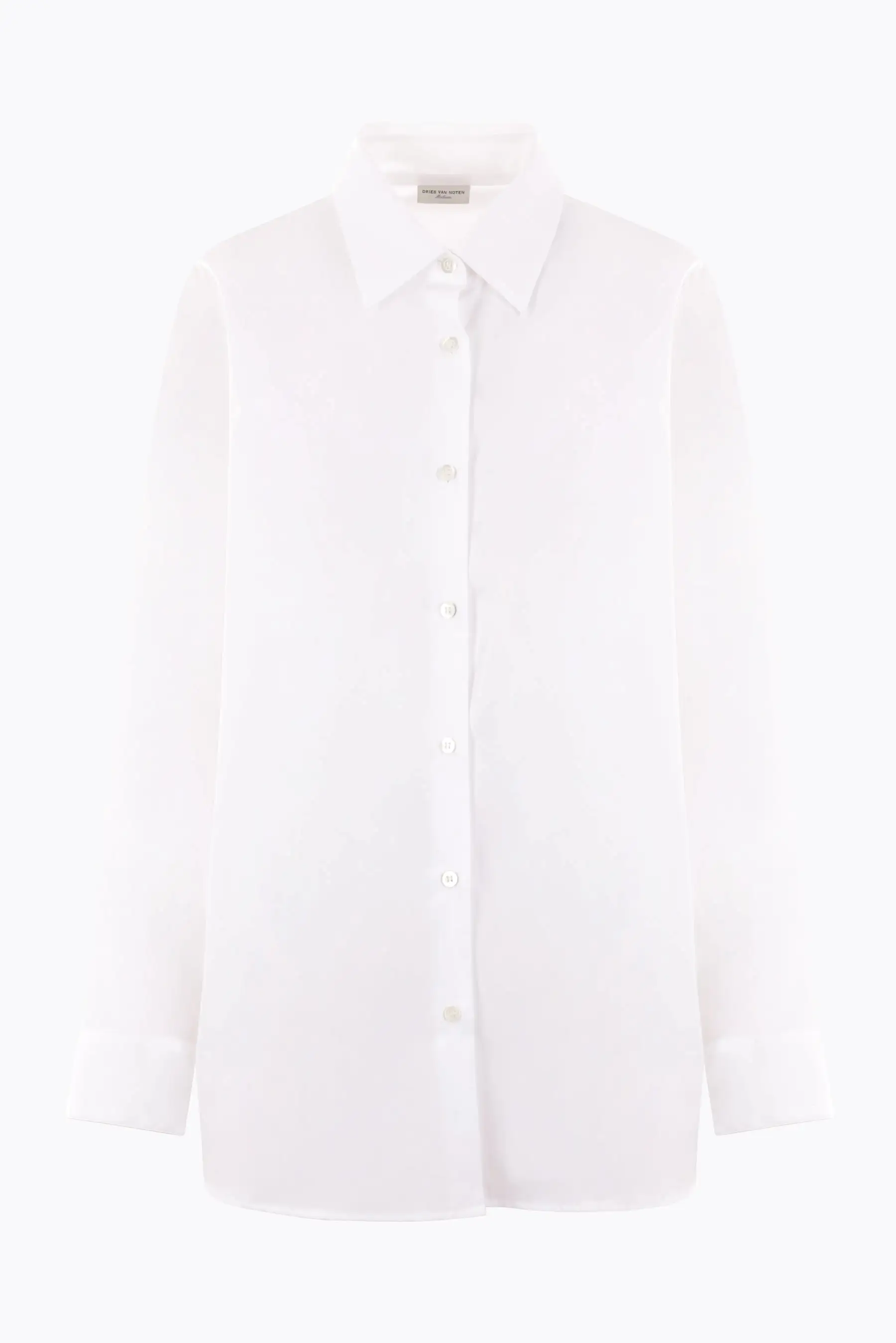 compact poplin oversized shirt