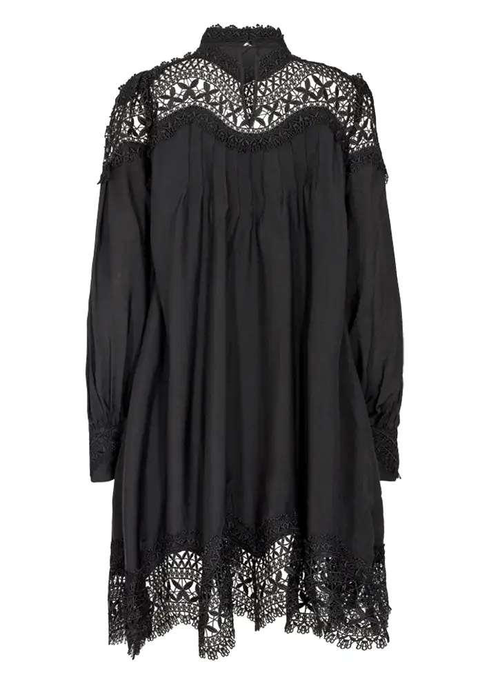 Copenhagen Muse Molly Dress - Kjole - Black