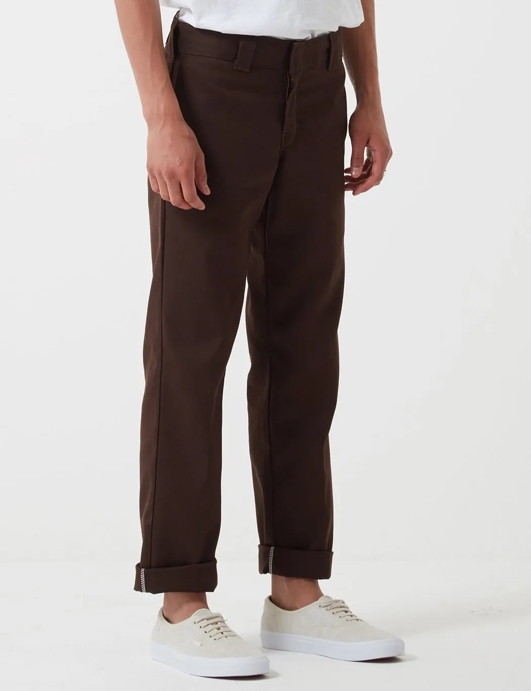 Dickies 873 Work Pant (Slim Straight) - Brown