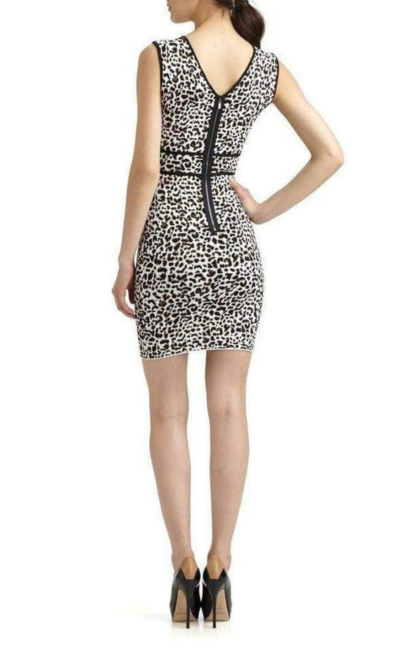 Fancy Leopard Cocktail Dress