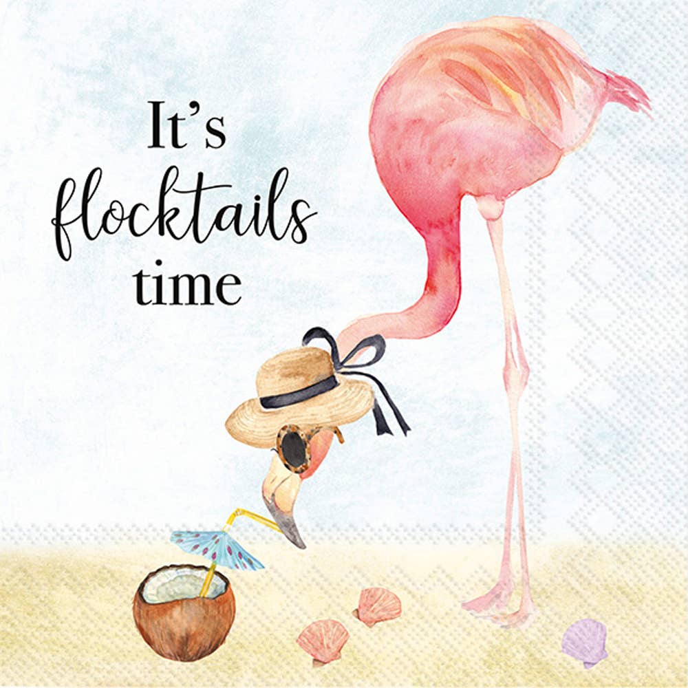 Flocktails Time Cocktail Napkin