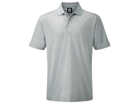 FootJoy Performance Stretch Pique Men's Polo Shirts - Heather Grey