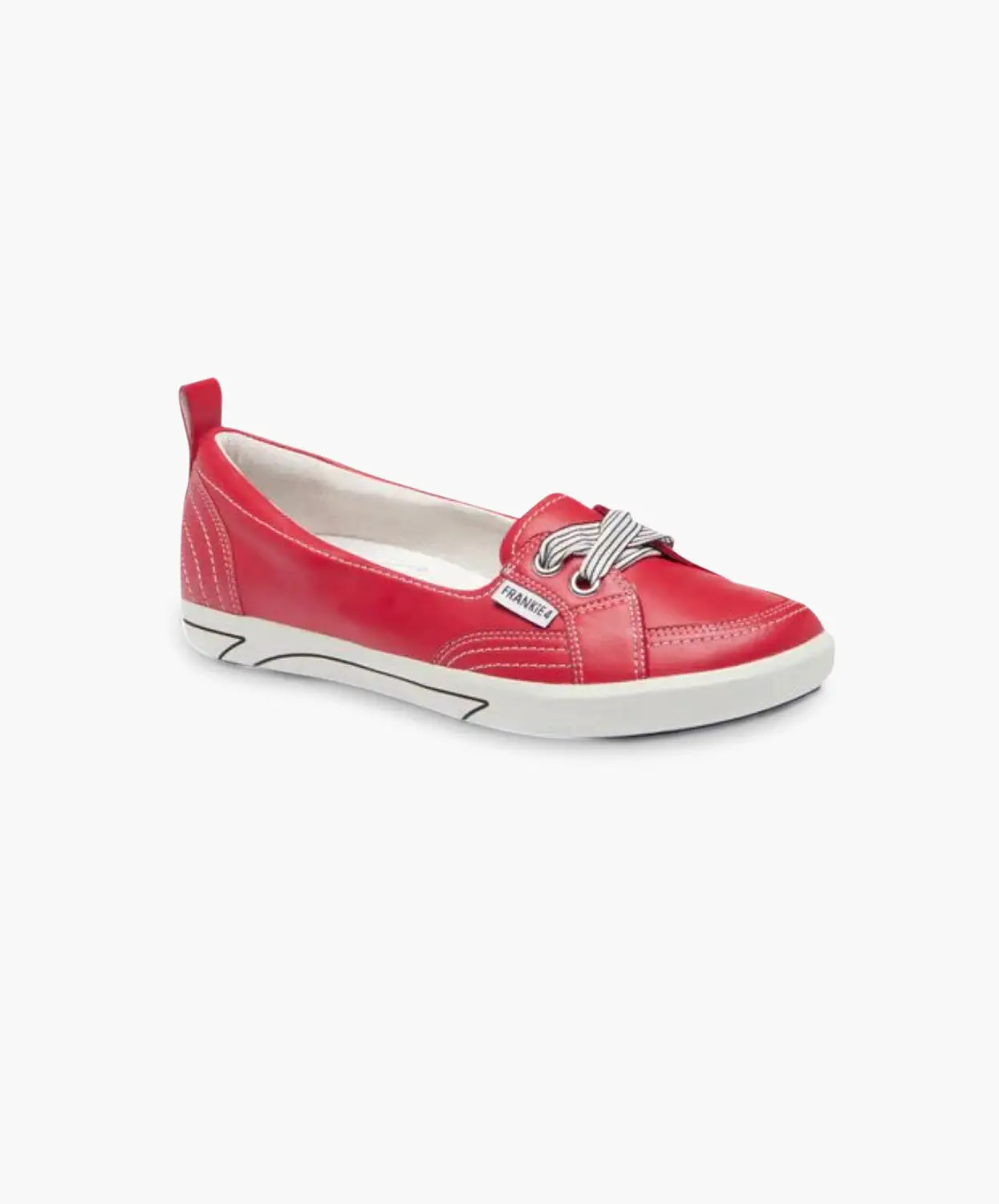 FRANKIE4 Sophie III Scarlet Ballet Flats