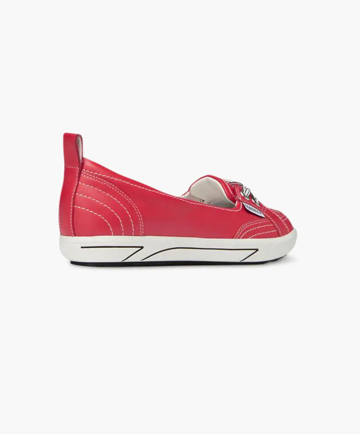 FRANKIE4 Sophie III Scarlet Ballet Flats