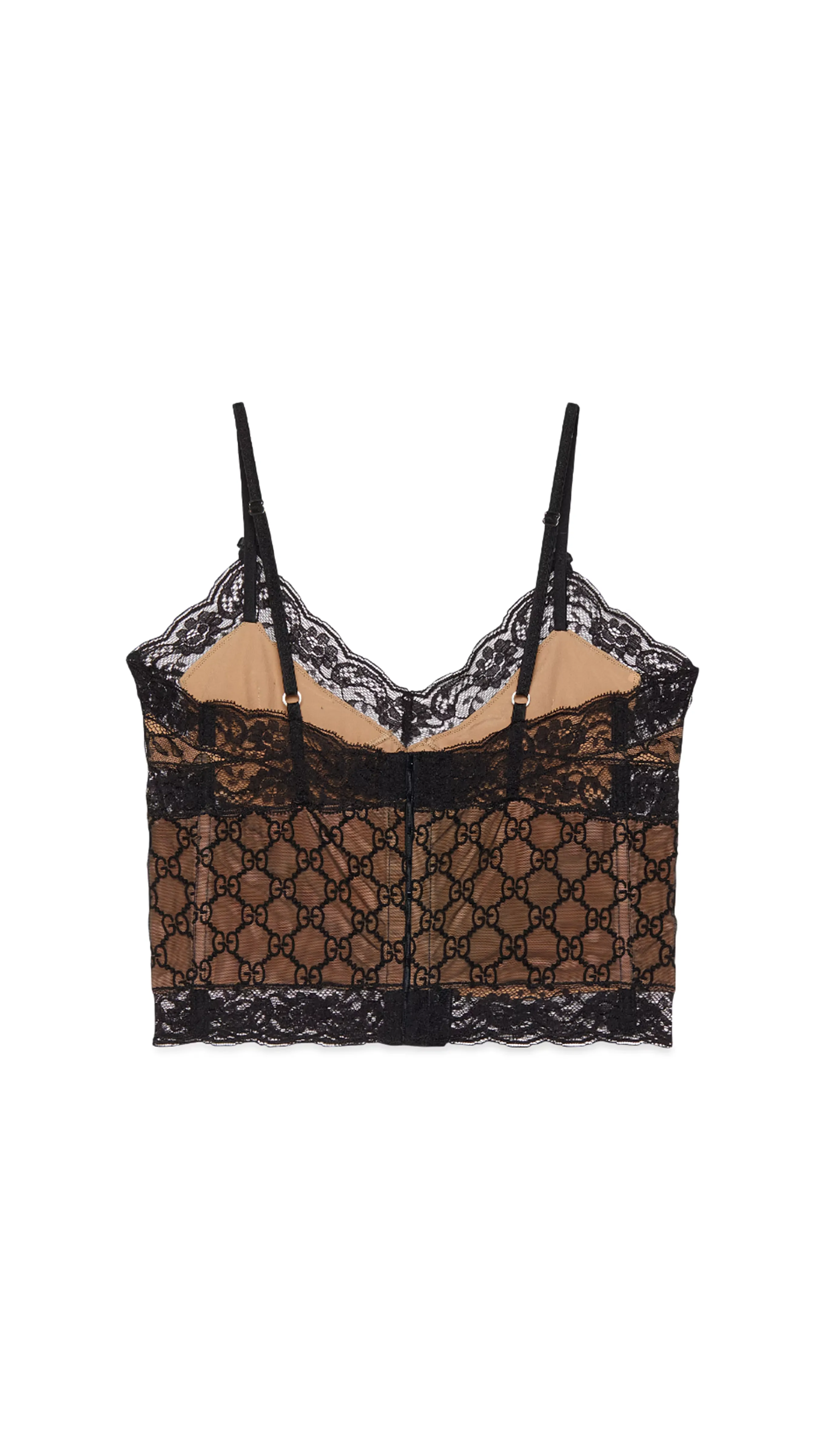 GG Lace Top - Black