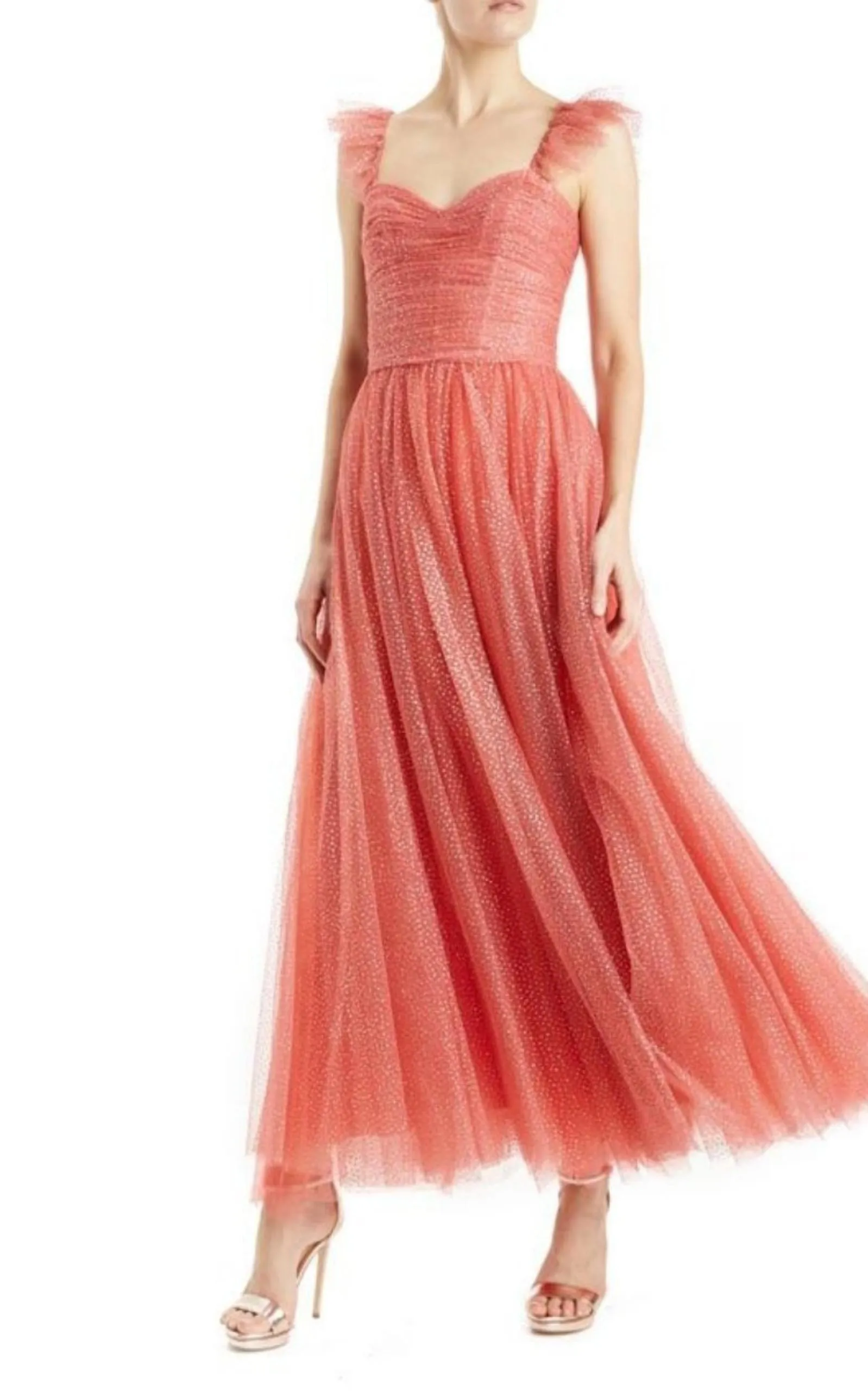 Glitter Tulle Cocktail Dress