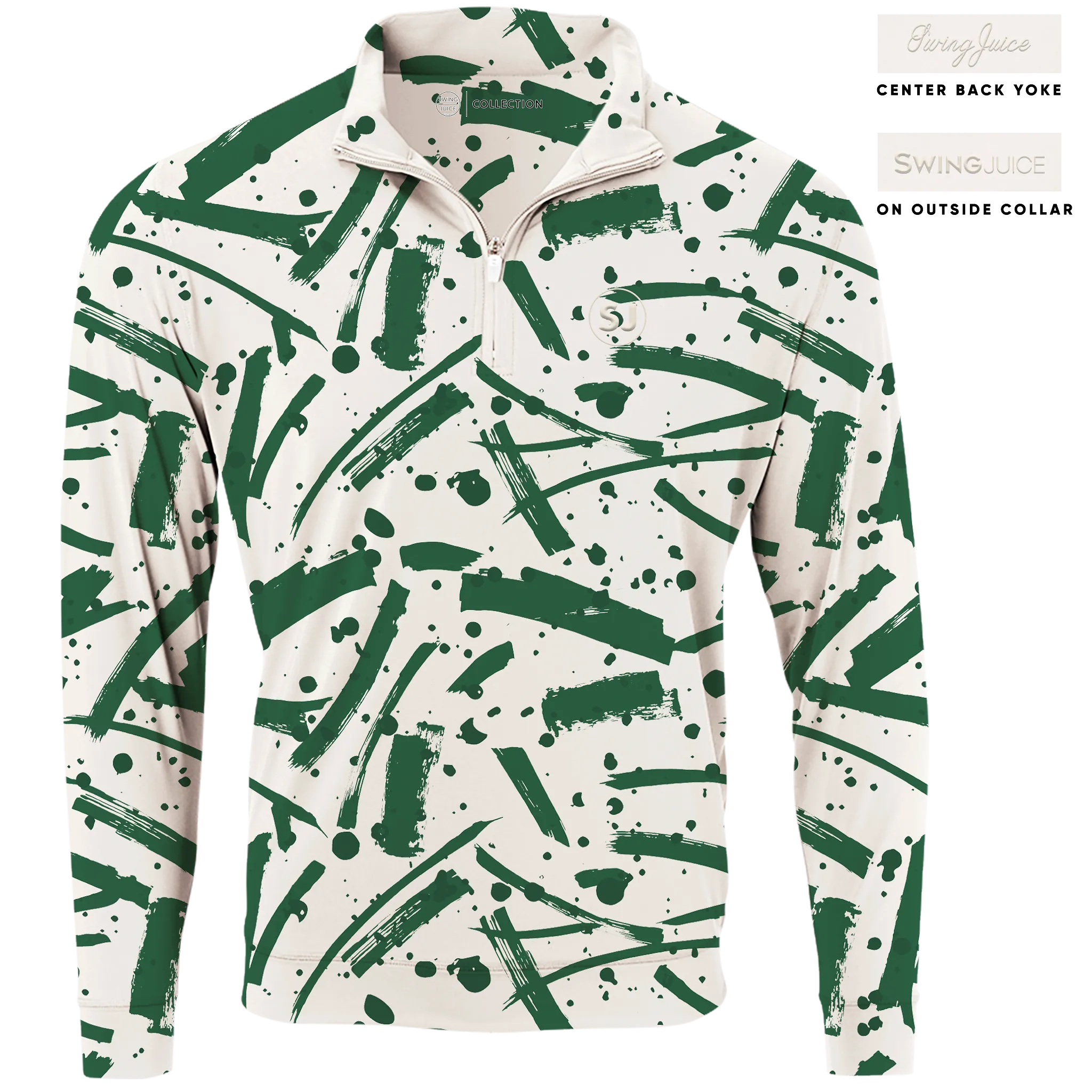 Golf Pollock Men's Quarter Zip