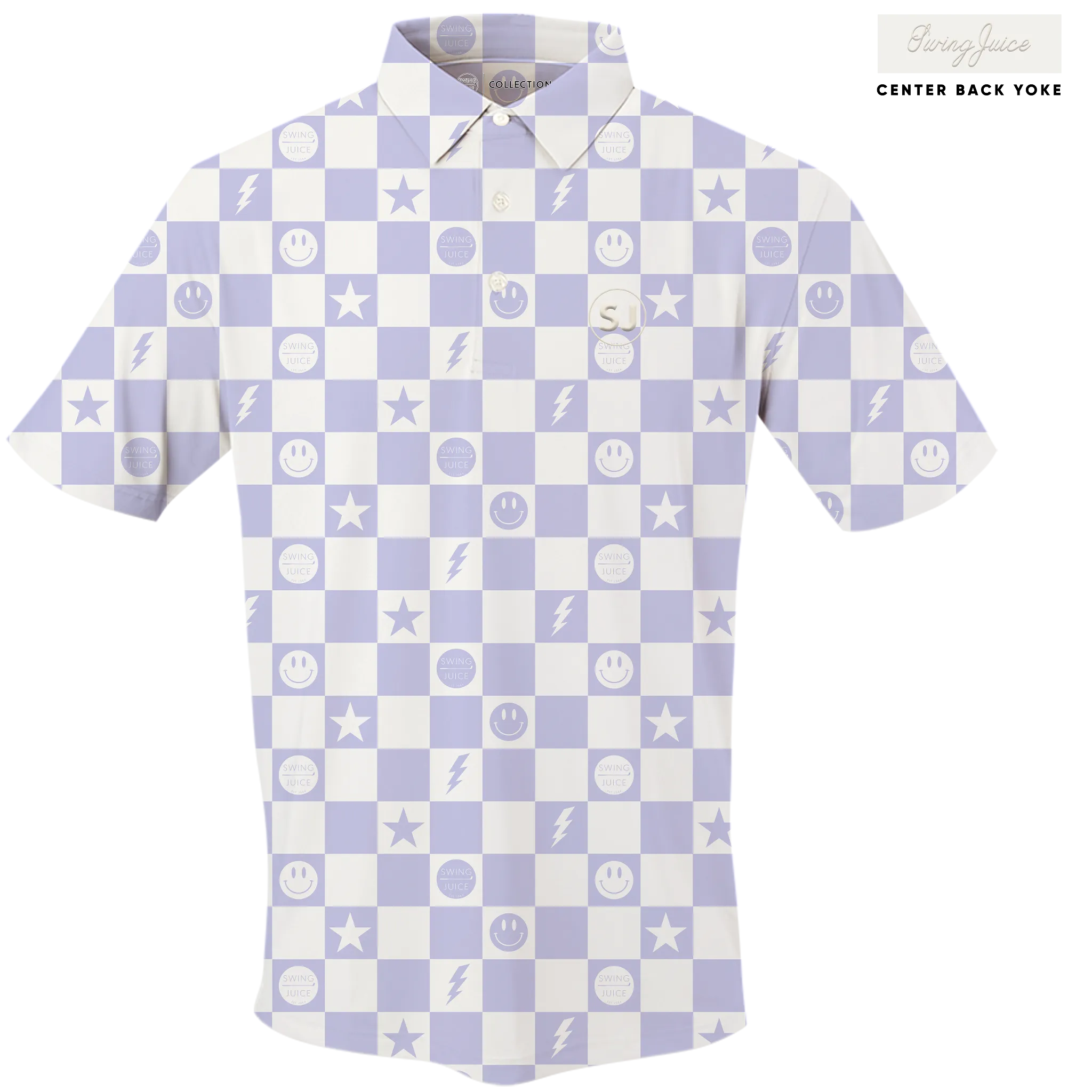 Golf Smiley Men's Polo