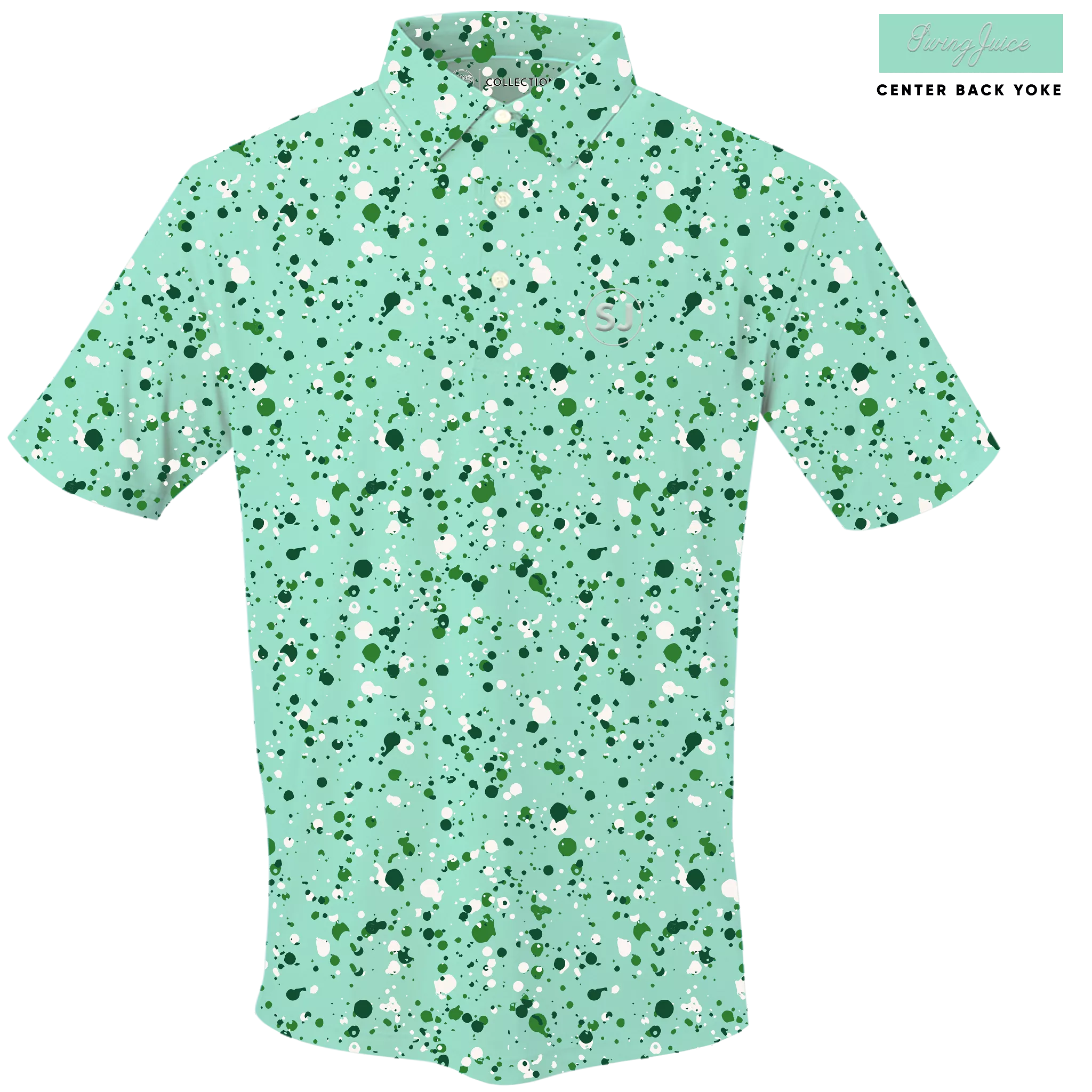 Golf Splatter Men's Polo