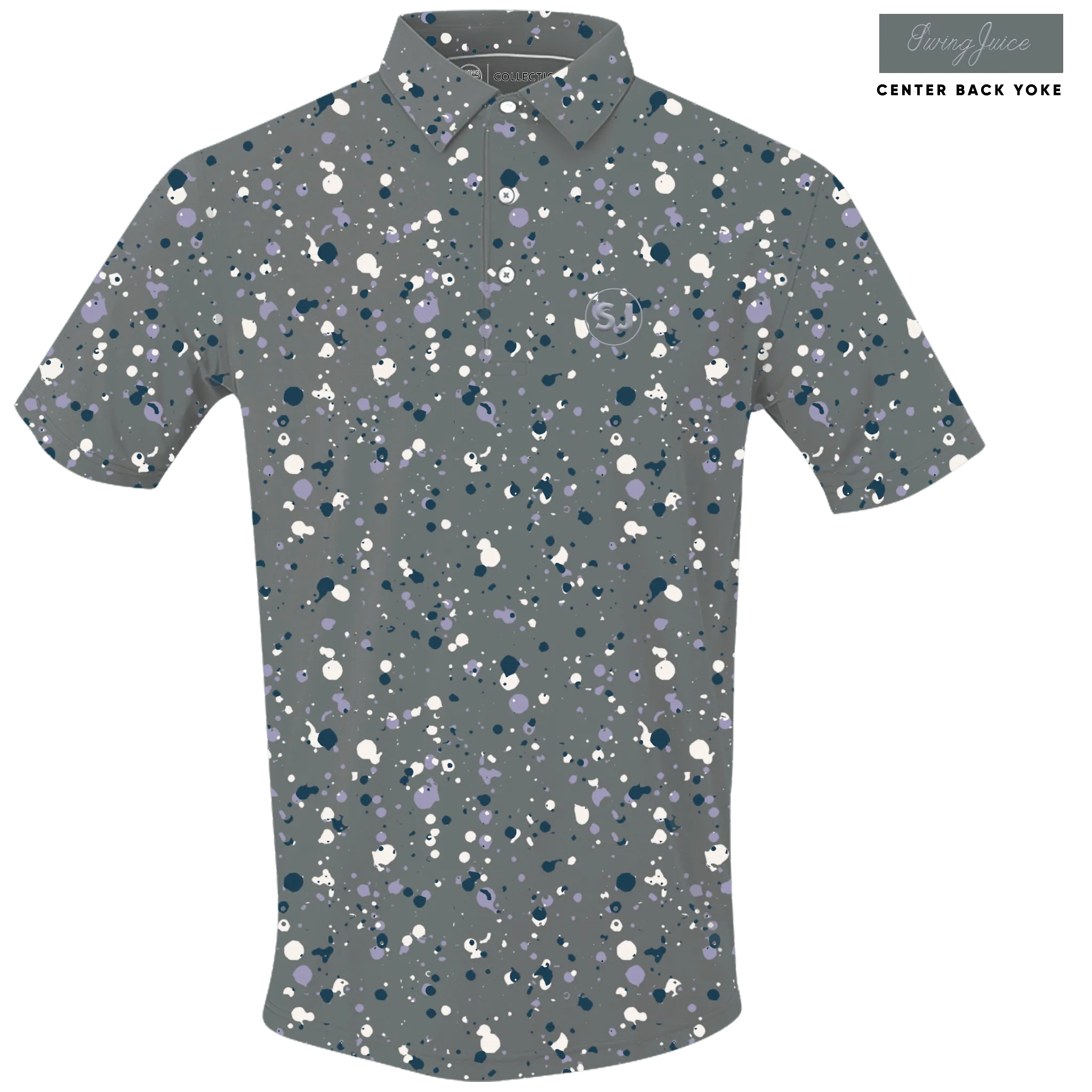 Golf Splatter Men's Polo