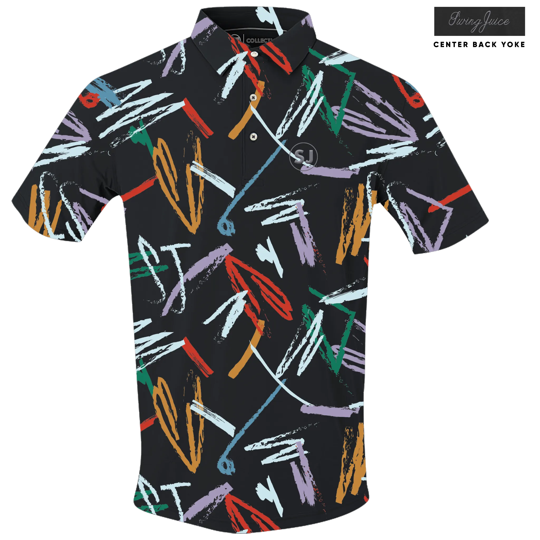 Golf Strokes Men's Polo