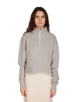 Haley Crop Half Zip Pullover