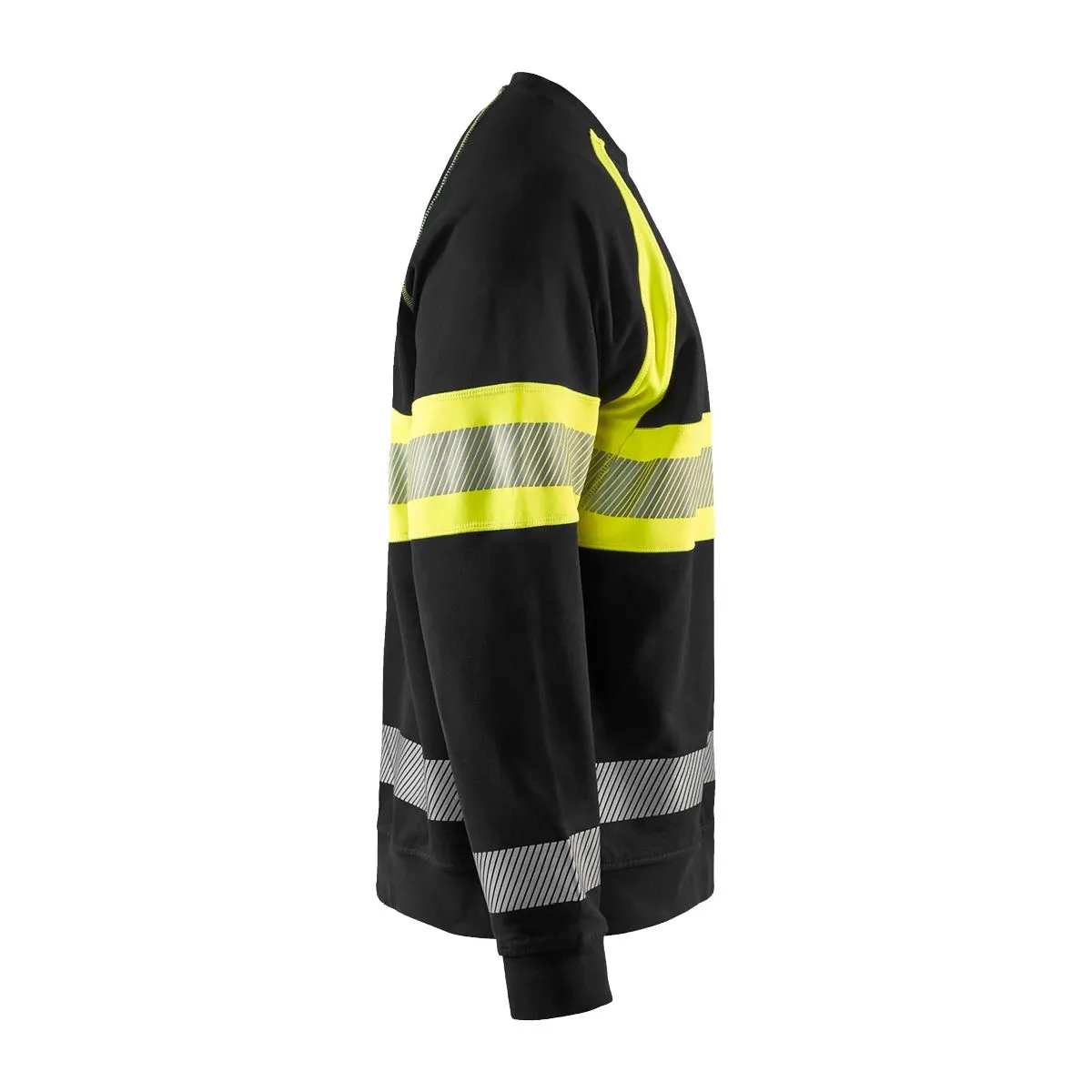 High Vis Sweater 3359 Marine/High Vis Geel - Blåkläder