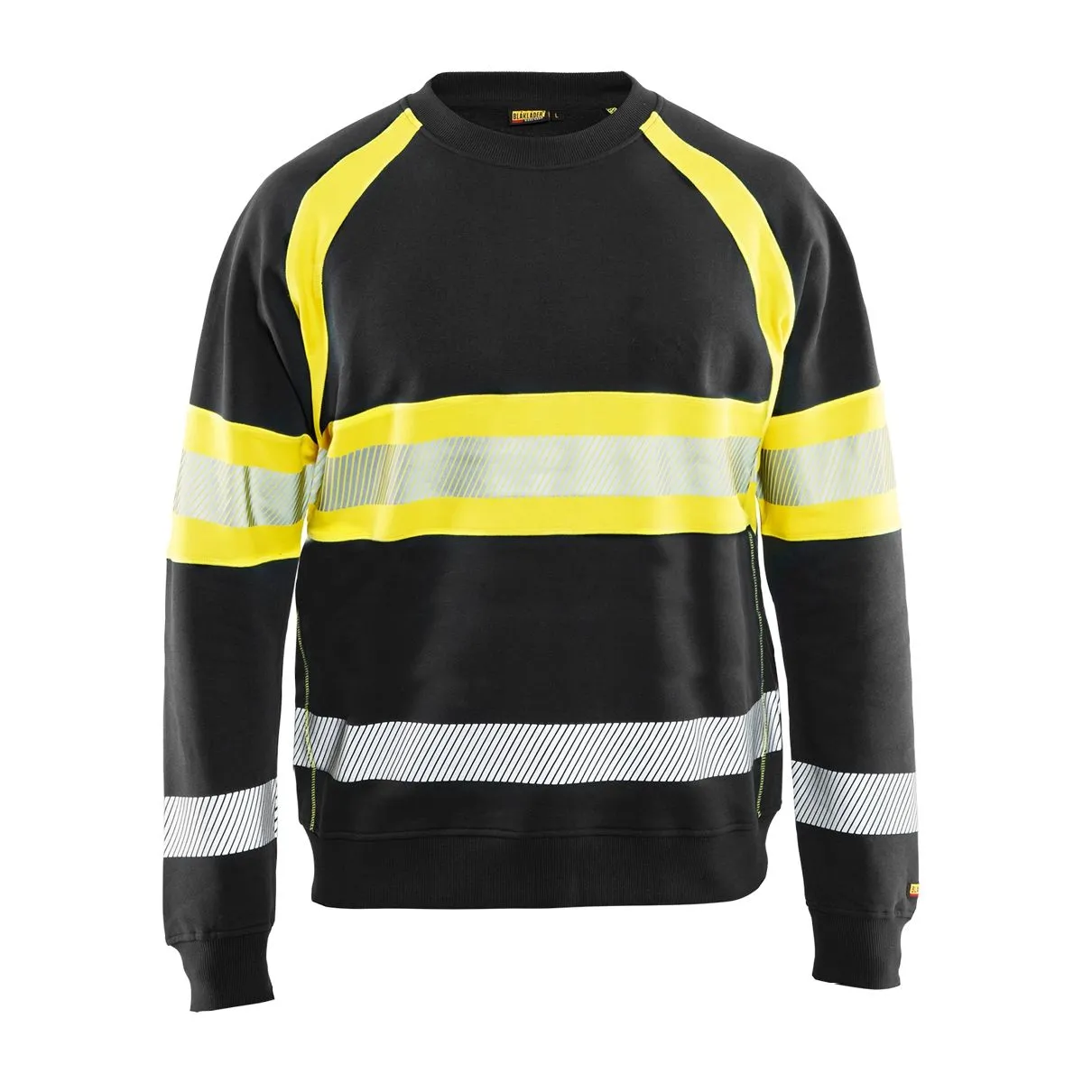 High Vis Sweater 3359 Marine/High Vis Geel - Blåkläder