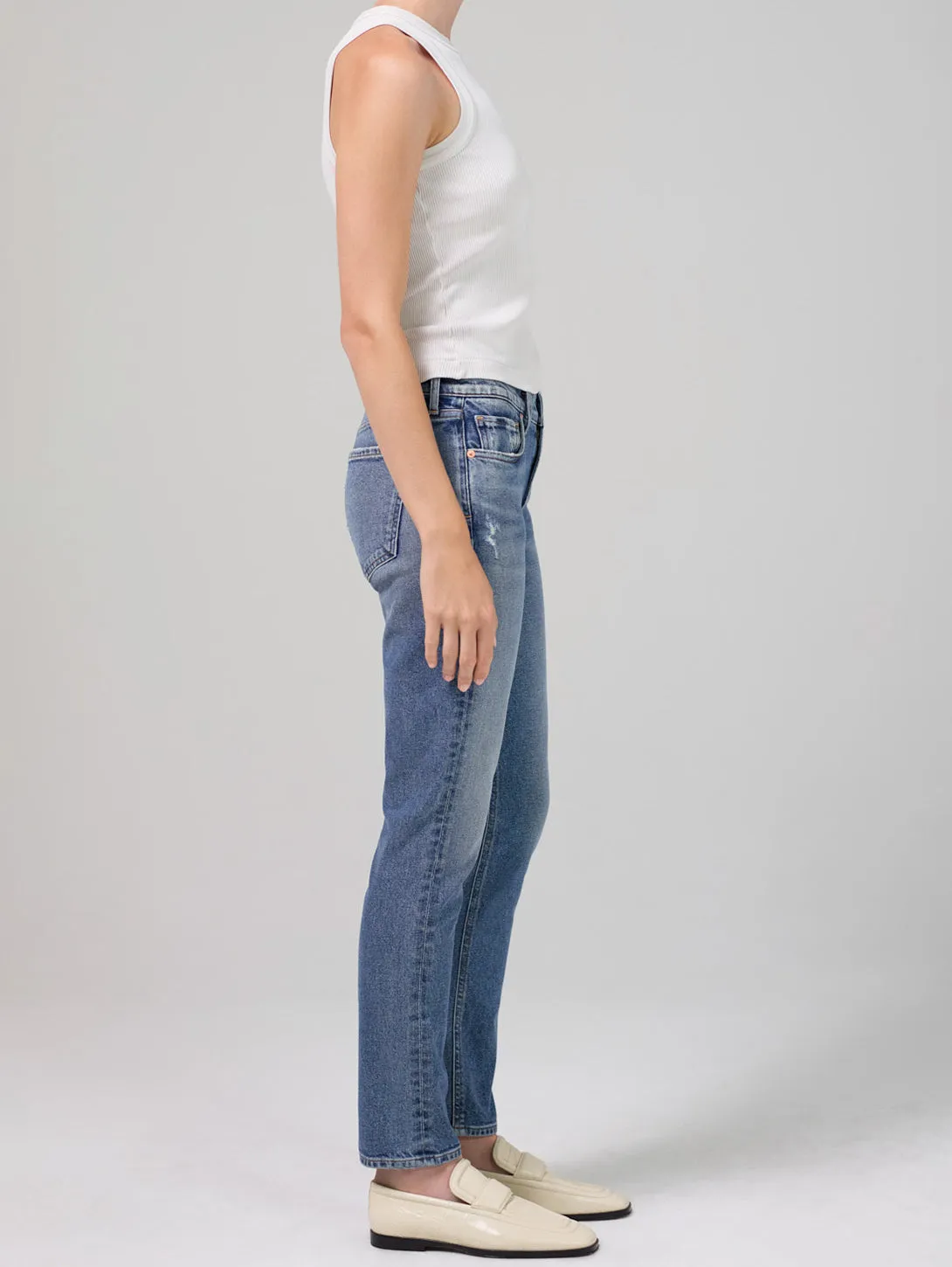 Inga Low Slim Straight Jean - Lillet