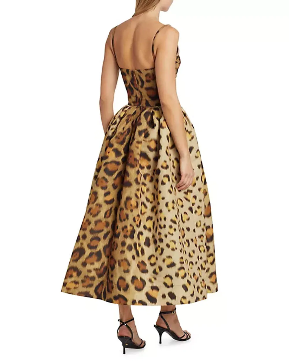 Jaguar Faille Midi Cocktail Dress