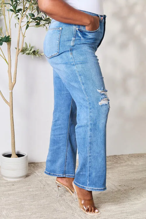 Judy Blue High Waist Distressed Jeans