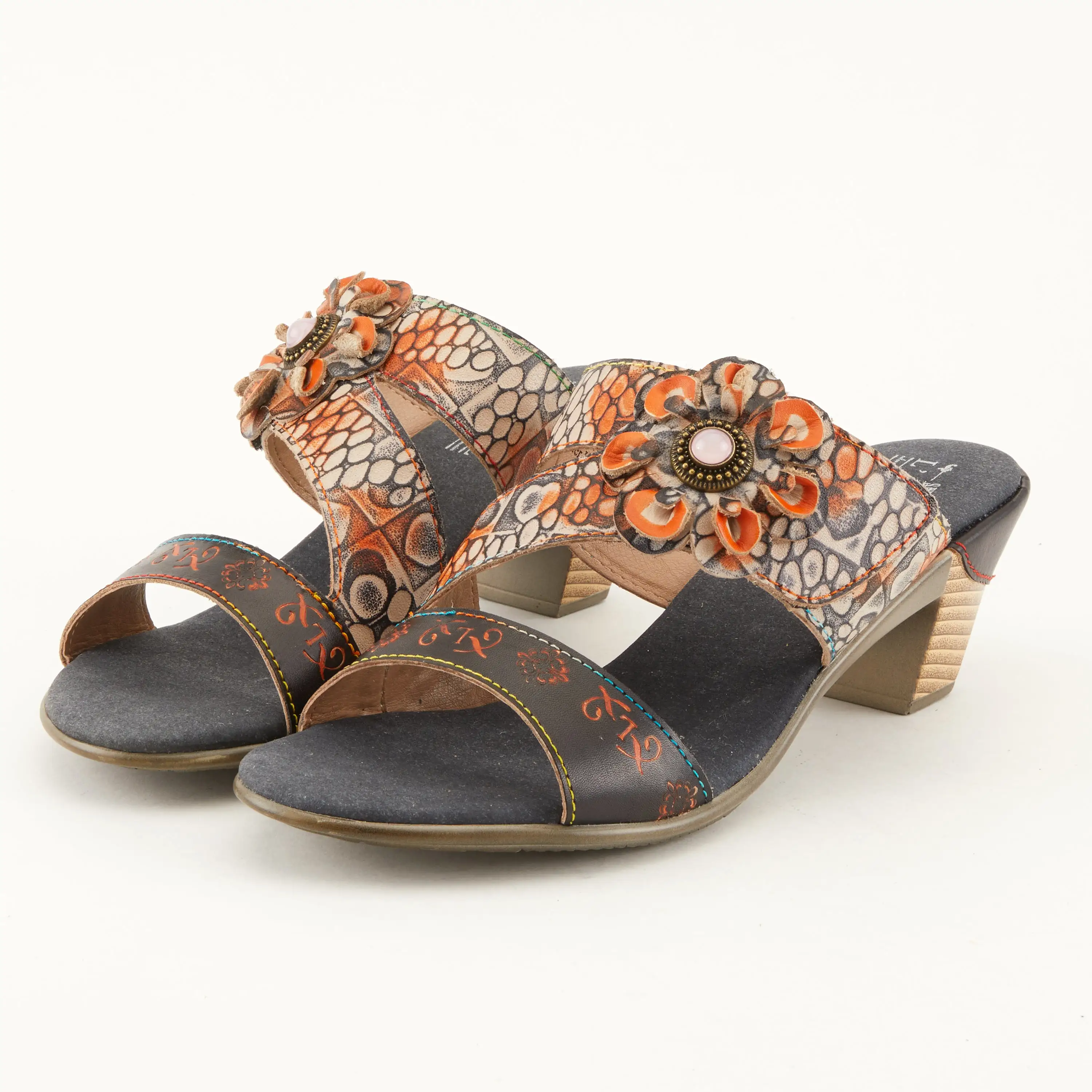 L'ARTISTE CLASSICAL SLIDE SANDALS