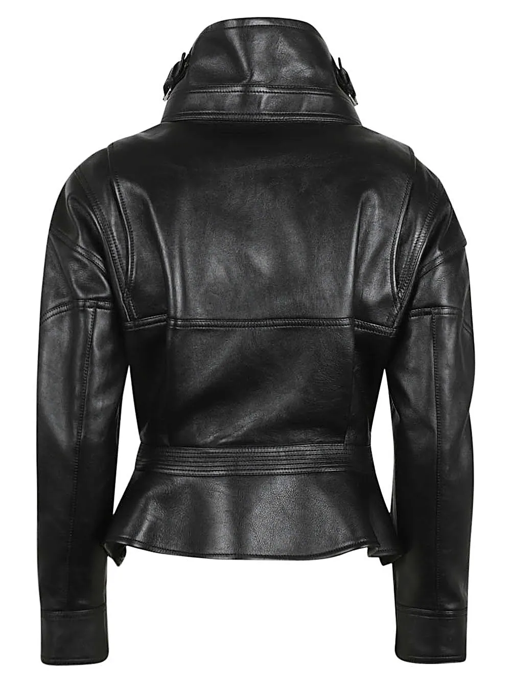 LEATHER BIKER JACKET