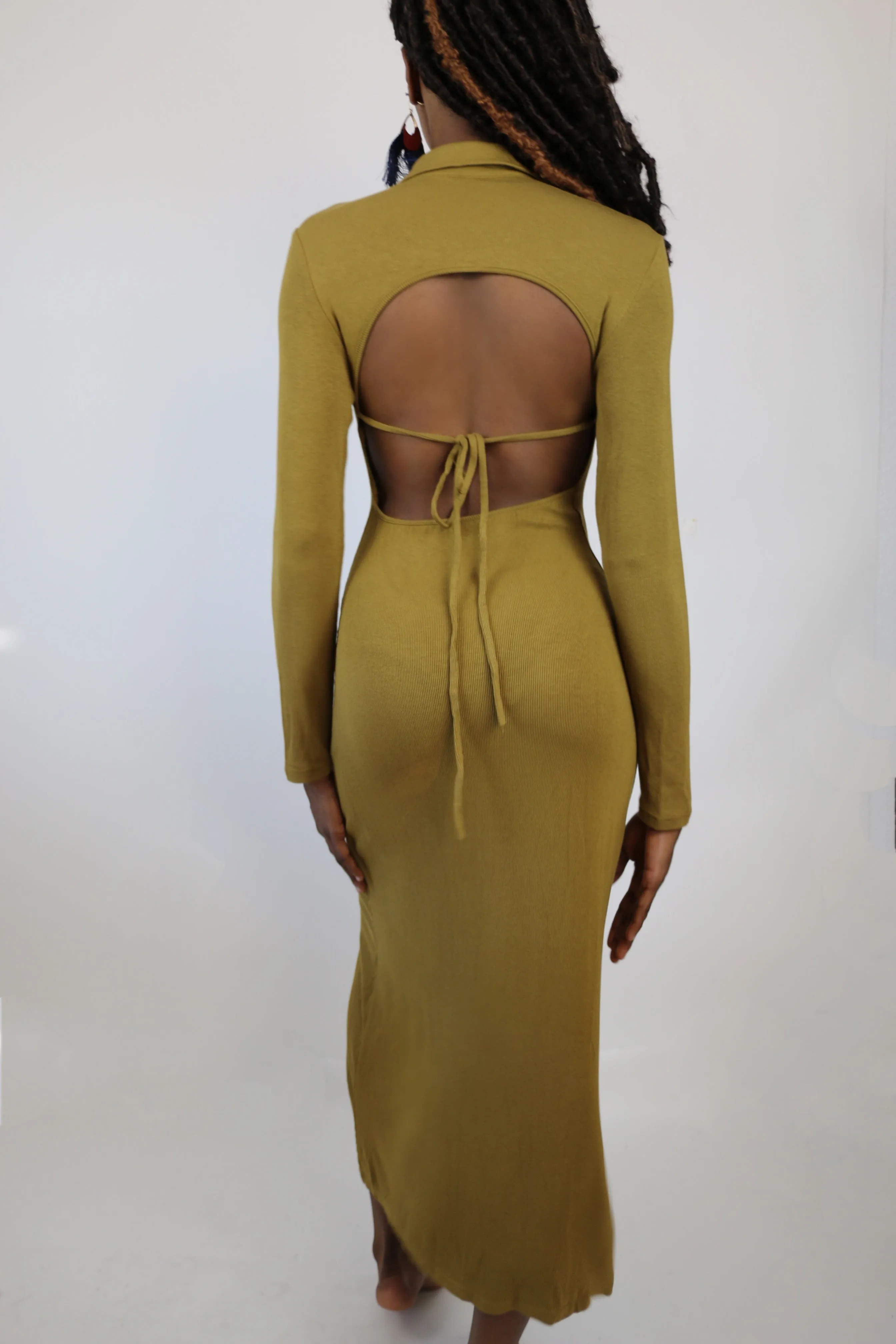 Lorey Backless Maxi Dress