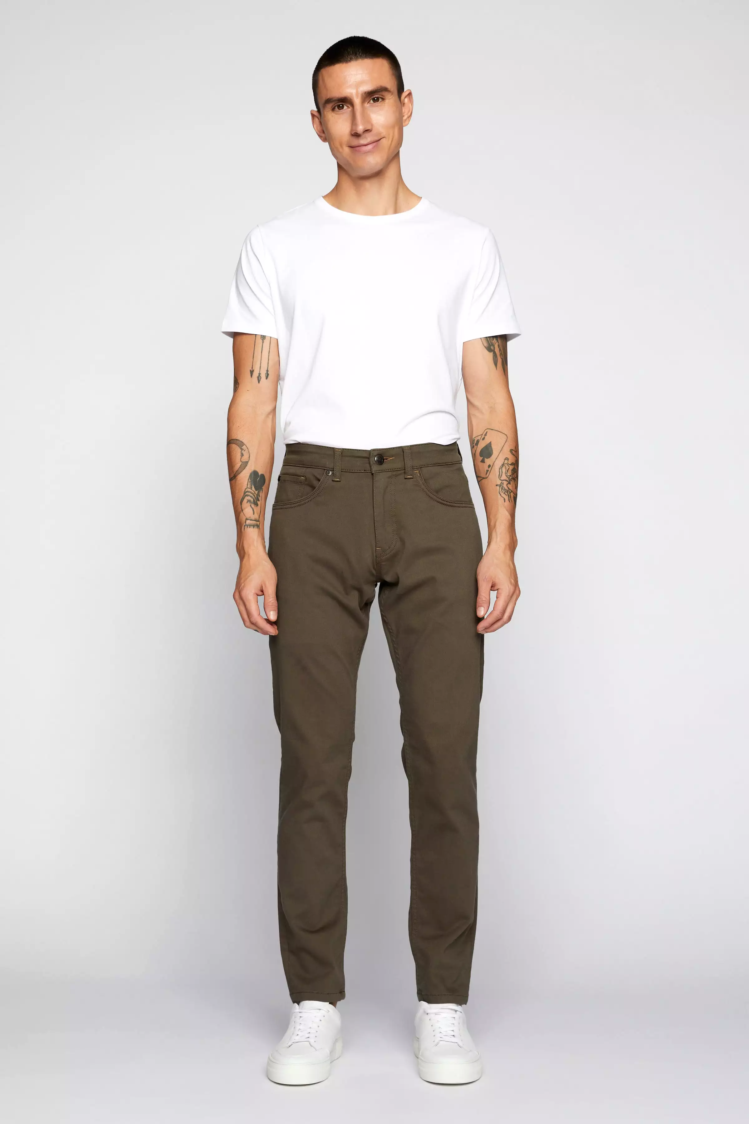 Matinique MAPete Soft Chino Slim Jeans/Brown Soil - New SS24