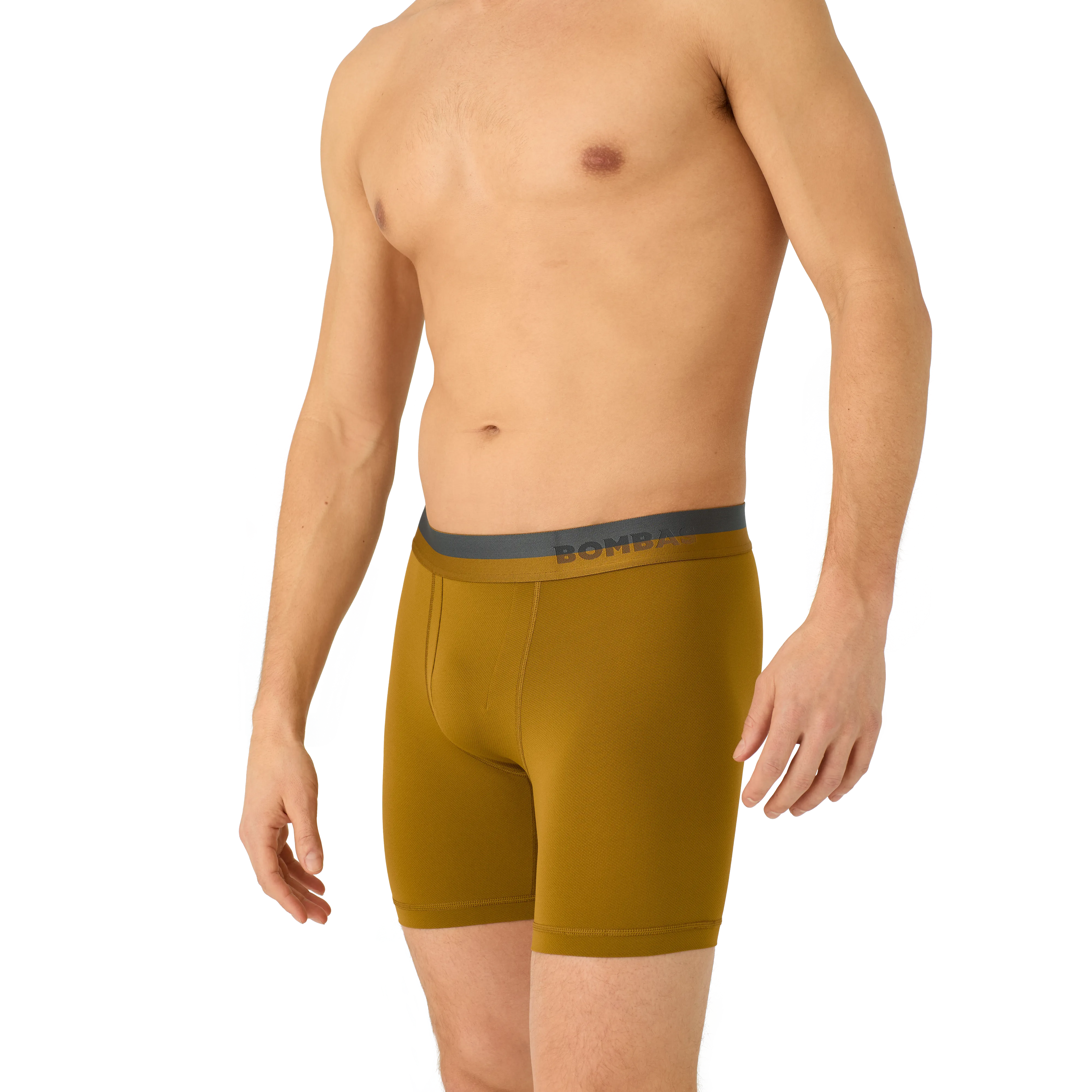 Men's Active Flyless Boxer Brief 3-Pack