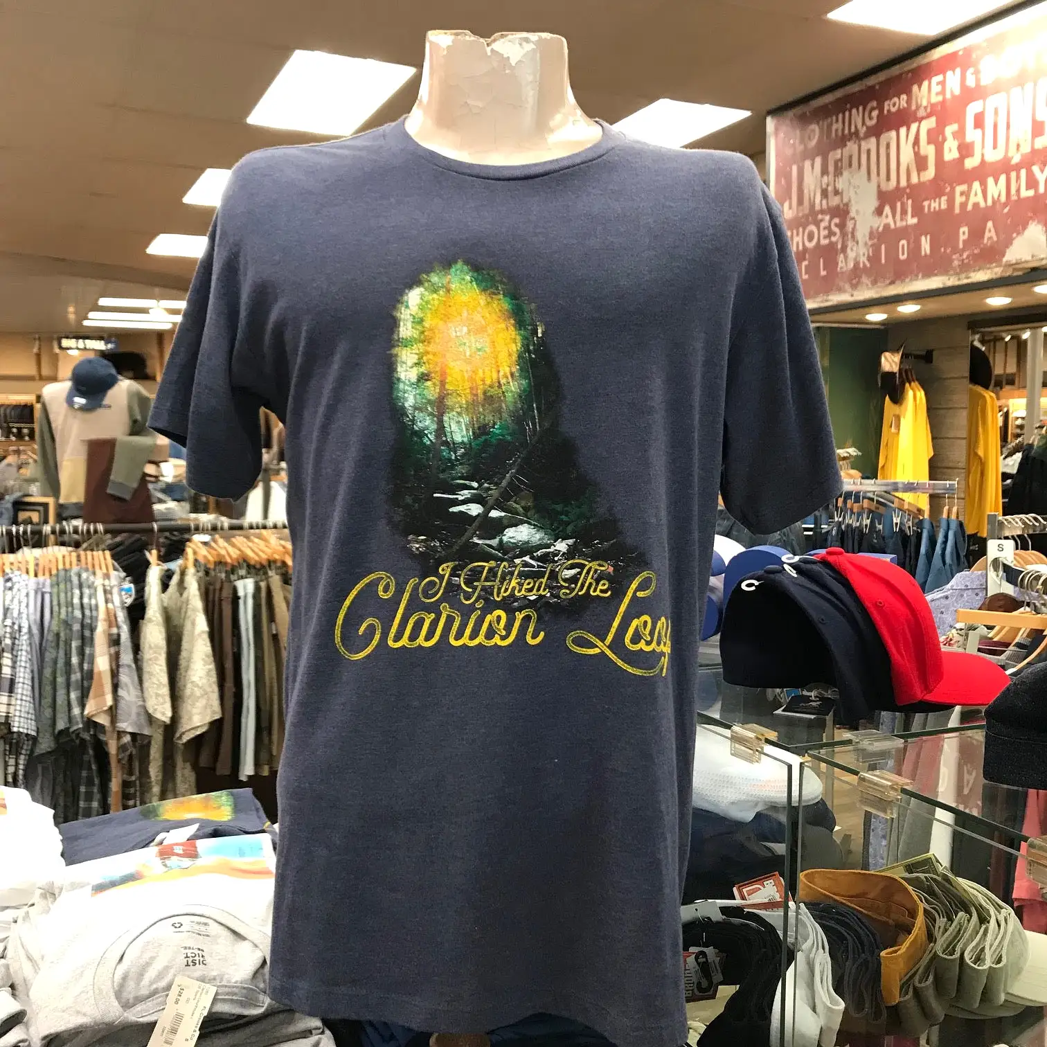 Men's FL Crooks & Co. | Clarion Vintage Tee | I Hiked the Clarion Loop