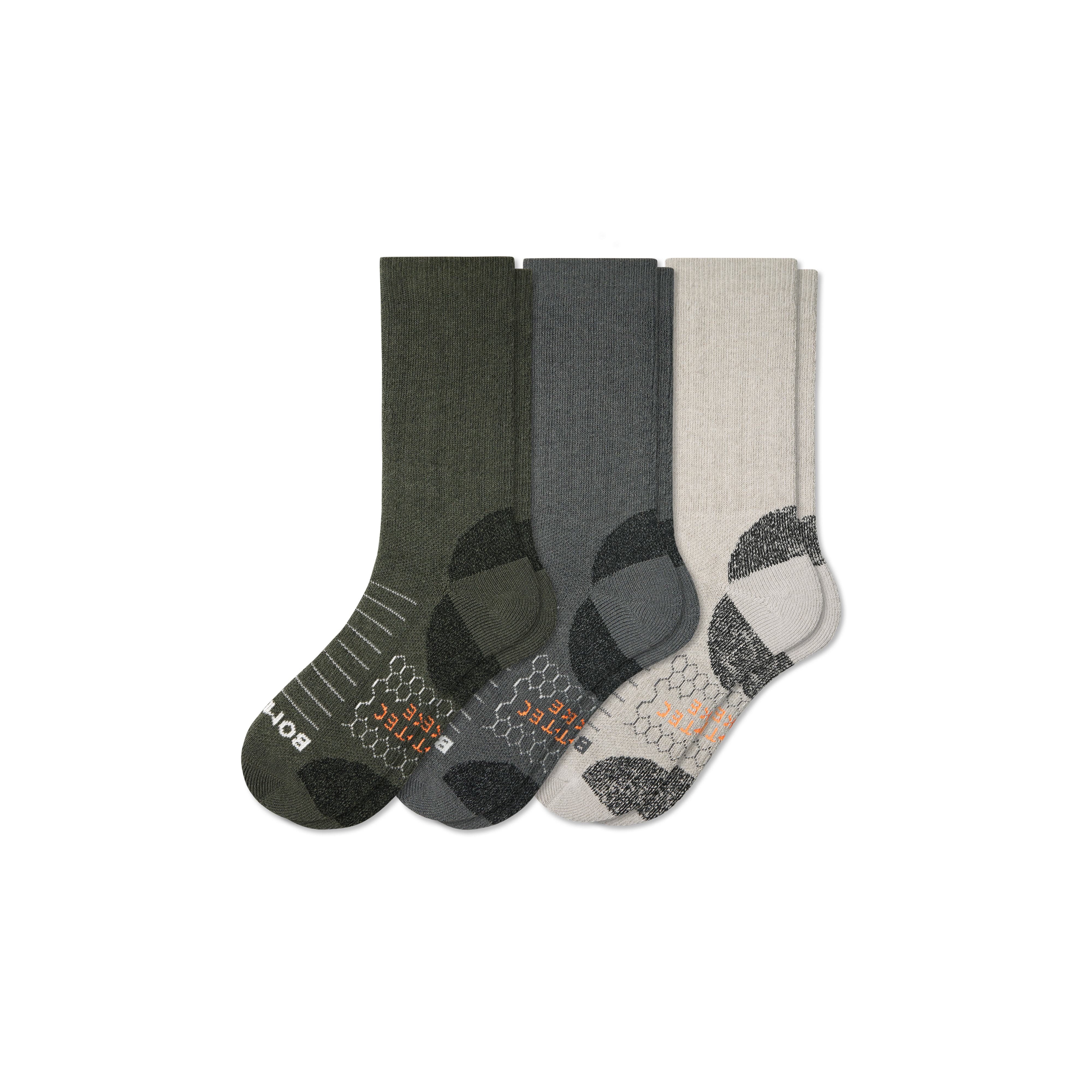 Men's Hiking Calf Sock 3-Pack