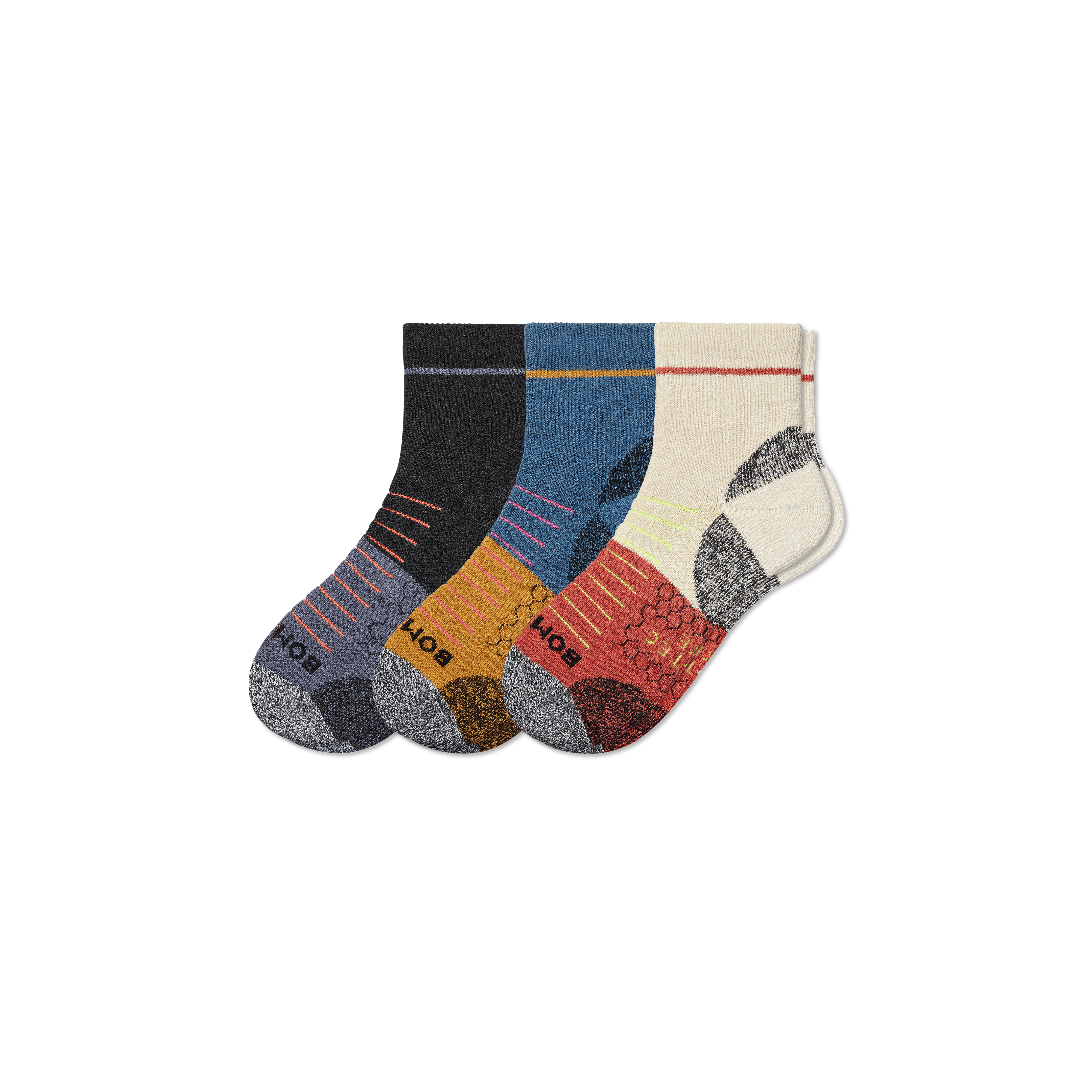 Men's Hiking Quarter Sock 3-Pack