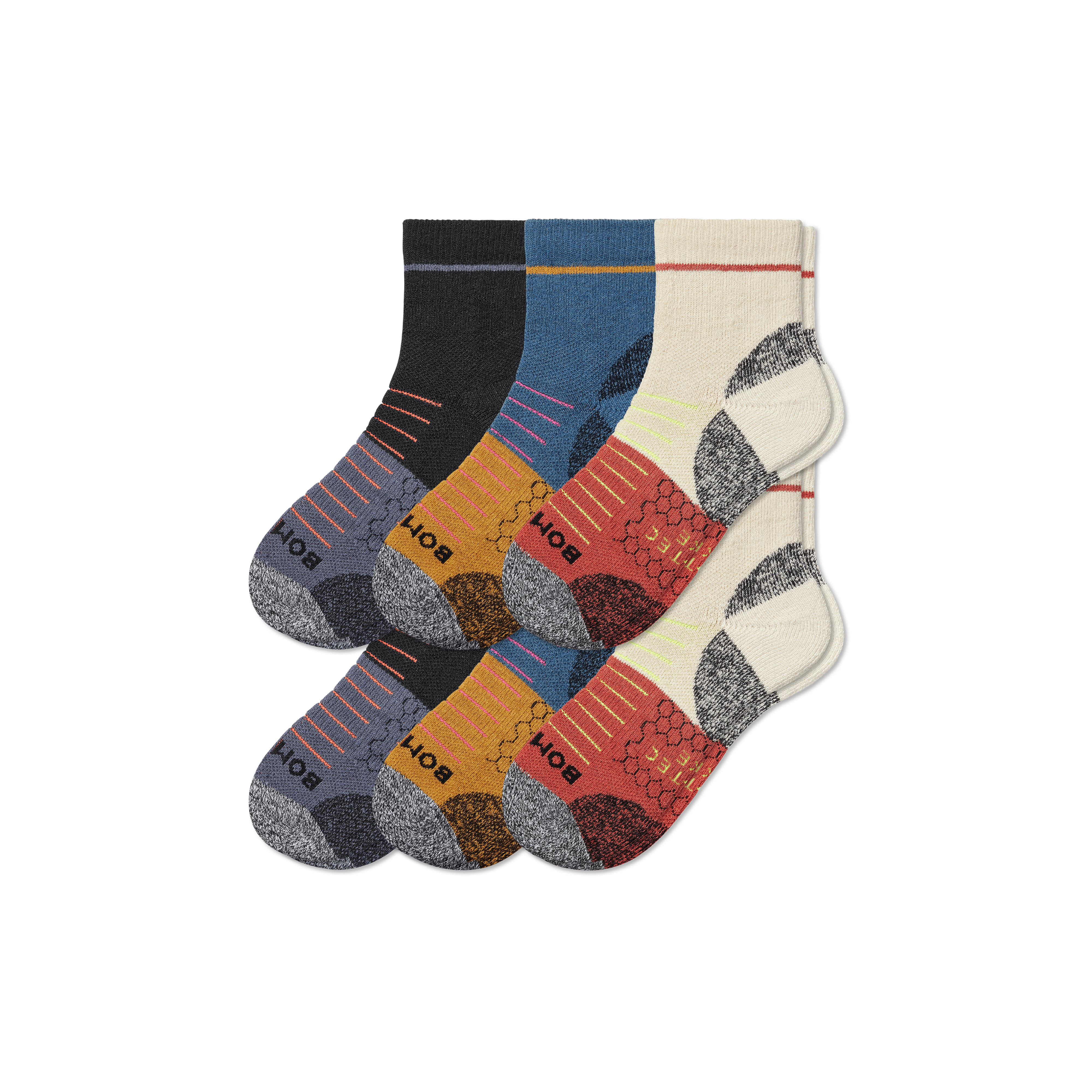 Men's Hiking Quarter Sock 6-Pack