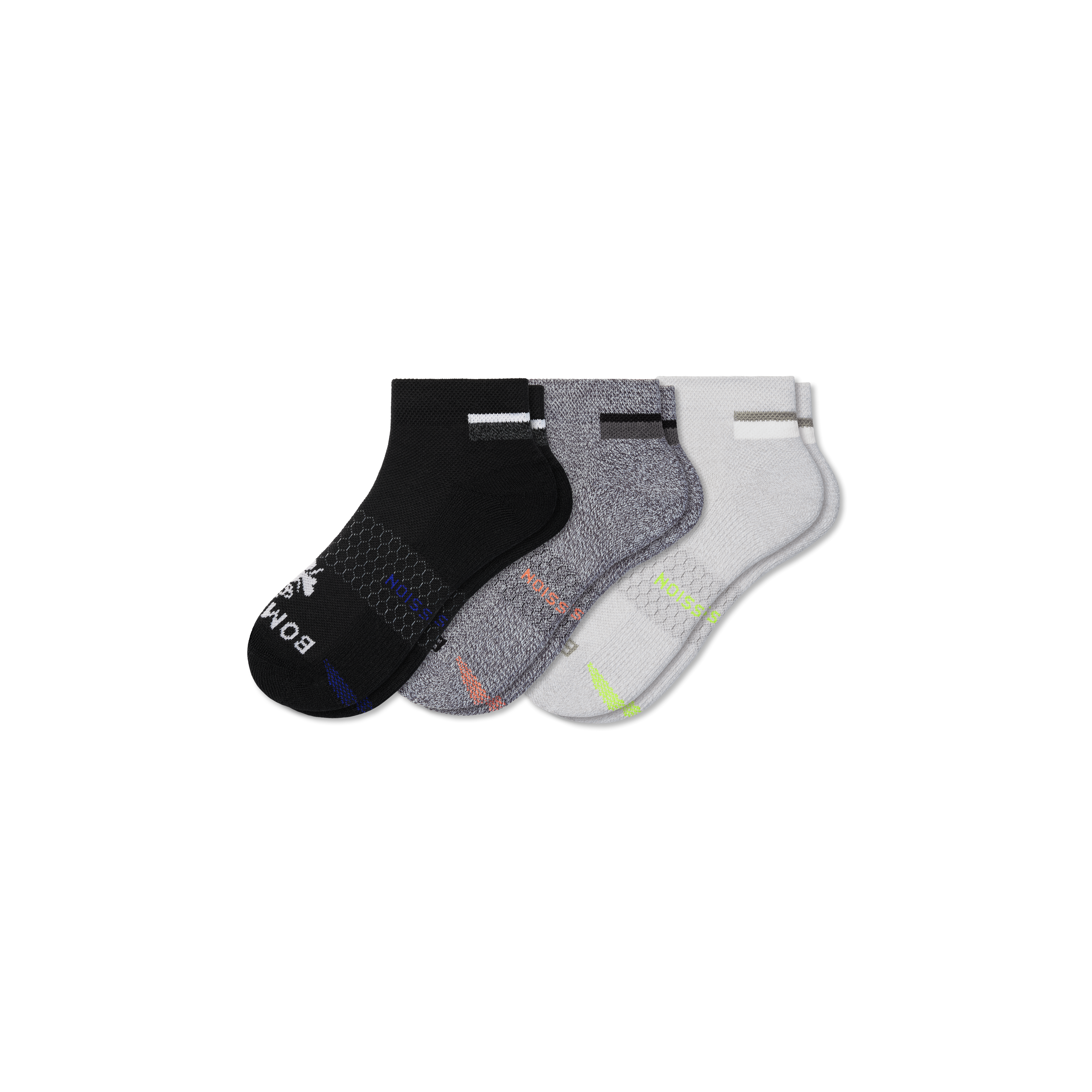 Men's Performance Compression Ankle Socks 3-Pack