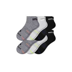 Men's Performance Compression Ankle Socks 6-Pack