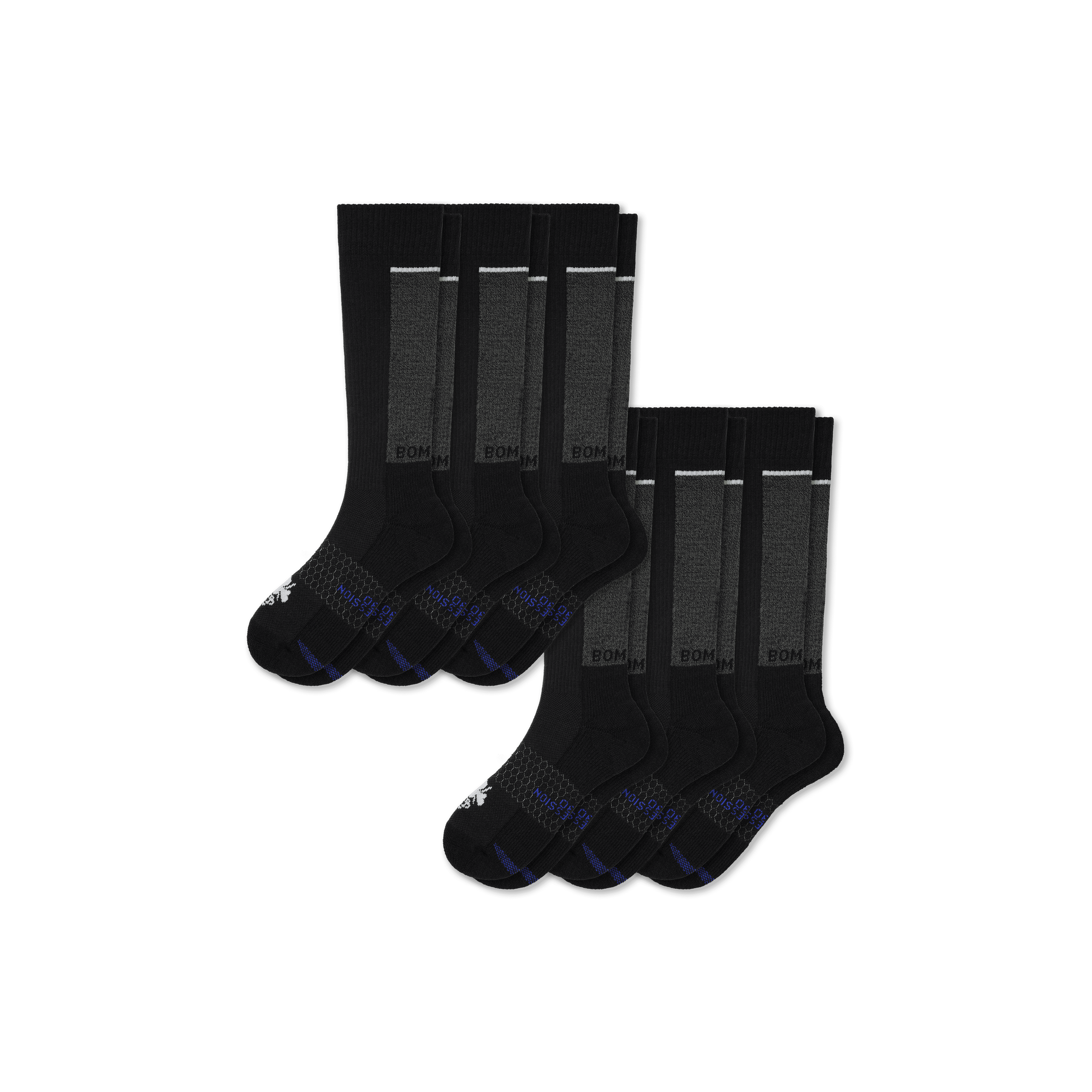 Men's Performance Compression Sock 6-Pack (20-30mmHg)