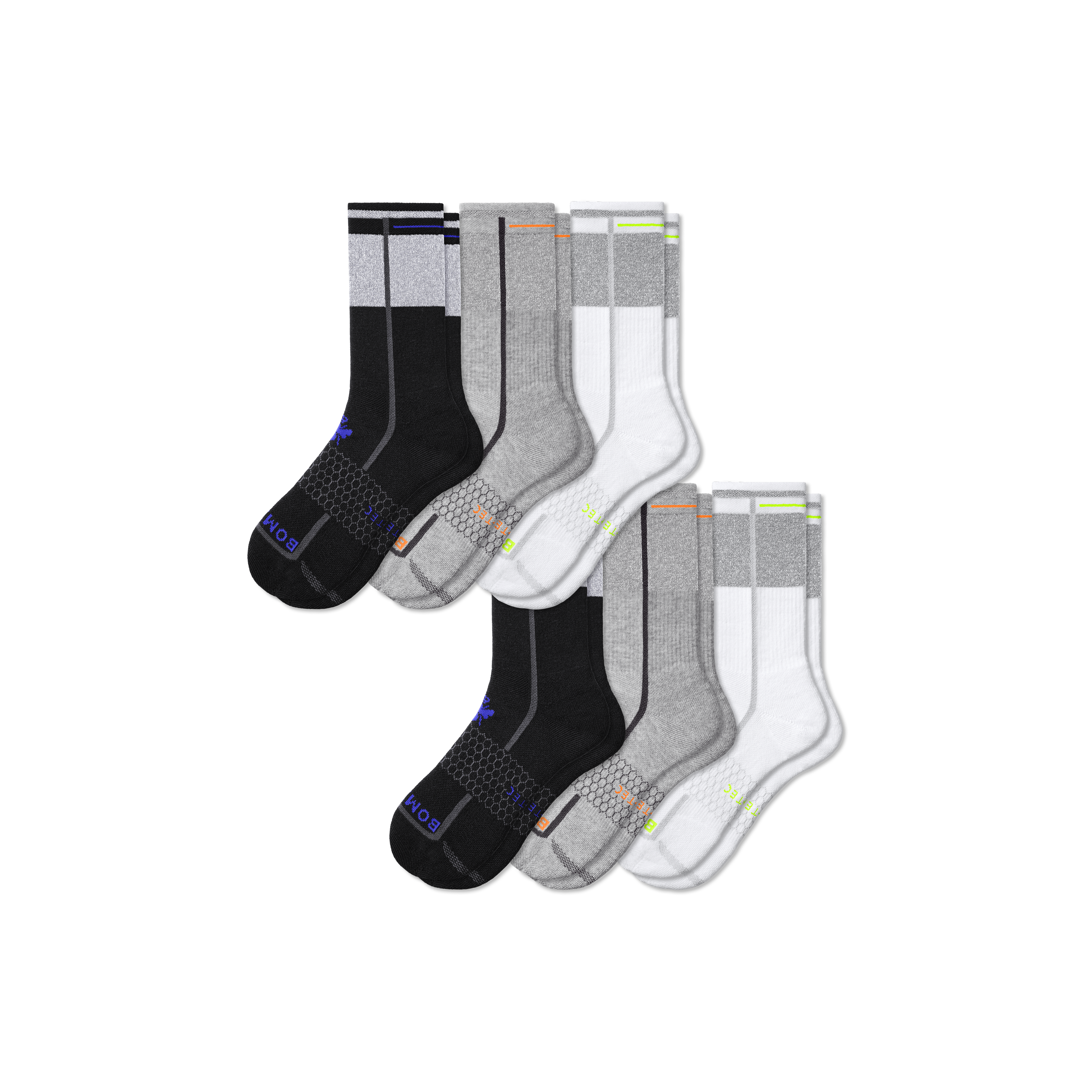 Men's Reflec-Tec All-Purpose Calf Sock 6-Pack