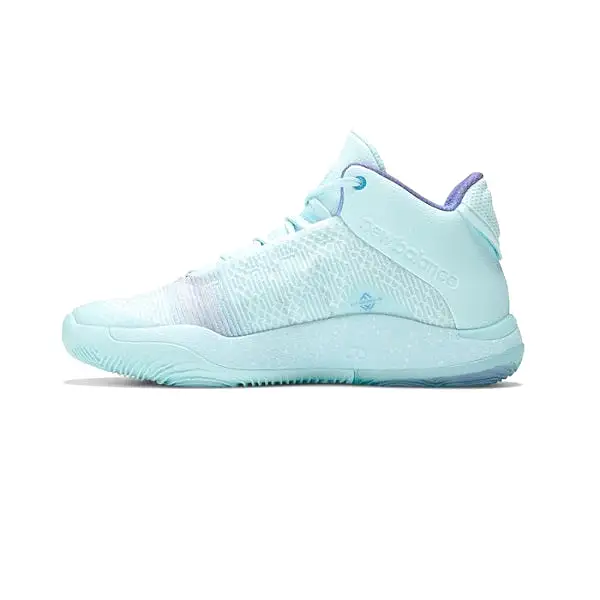 NB Two WXYv2 Girl's Basketball Court Shoe - Ice Blue / White / Violet