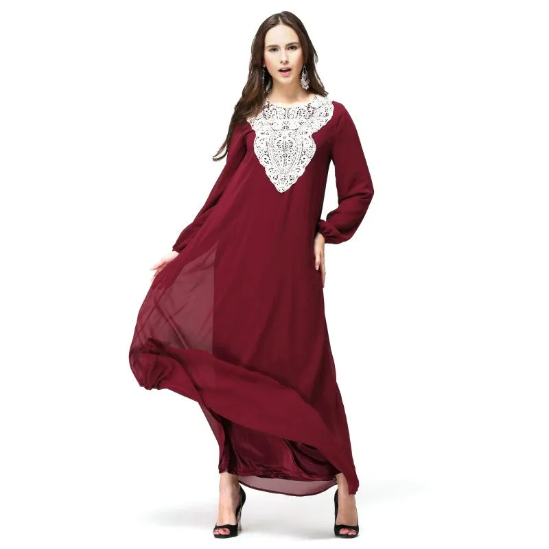 New Women's Elegant Maxi Long Dress Kaftan Jilbab Islamic Abaya Muslim Cocktail PY3 SM6