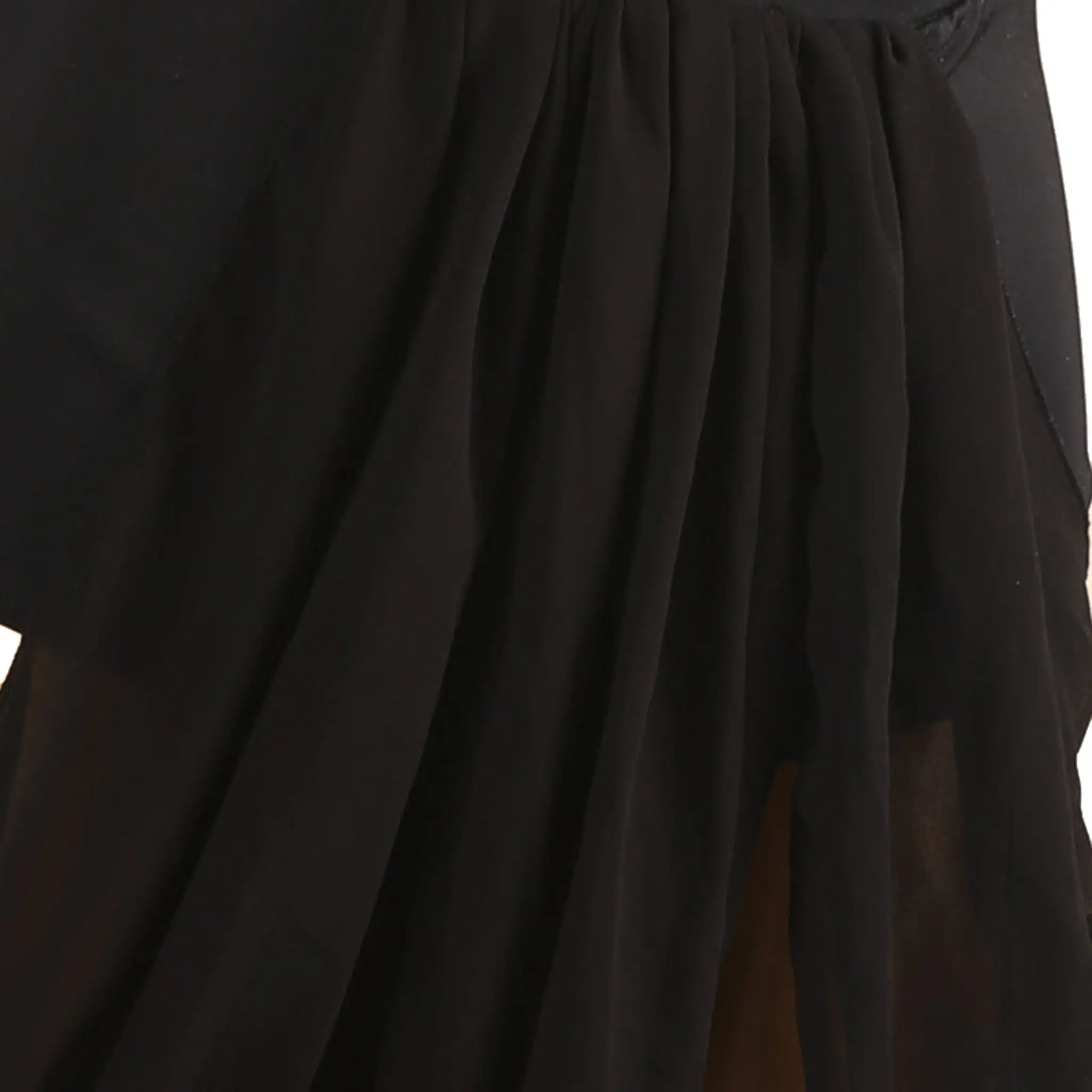 Obsidian Latin Dress with Draped Skirt | LQ467