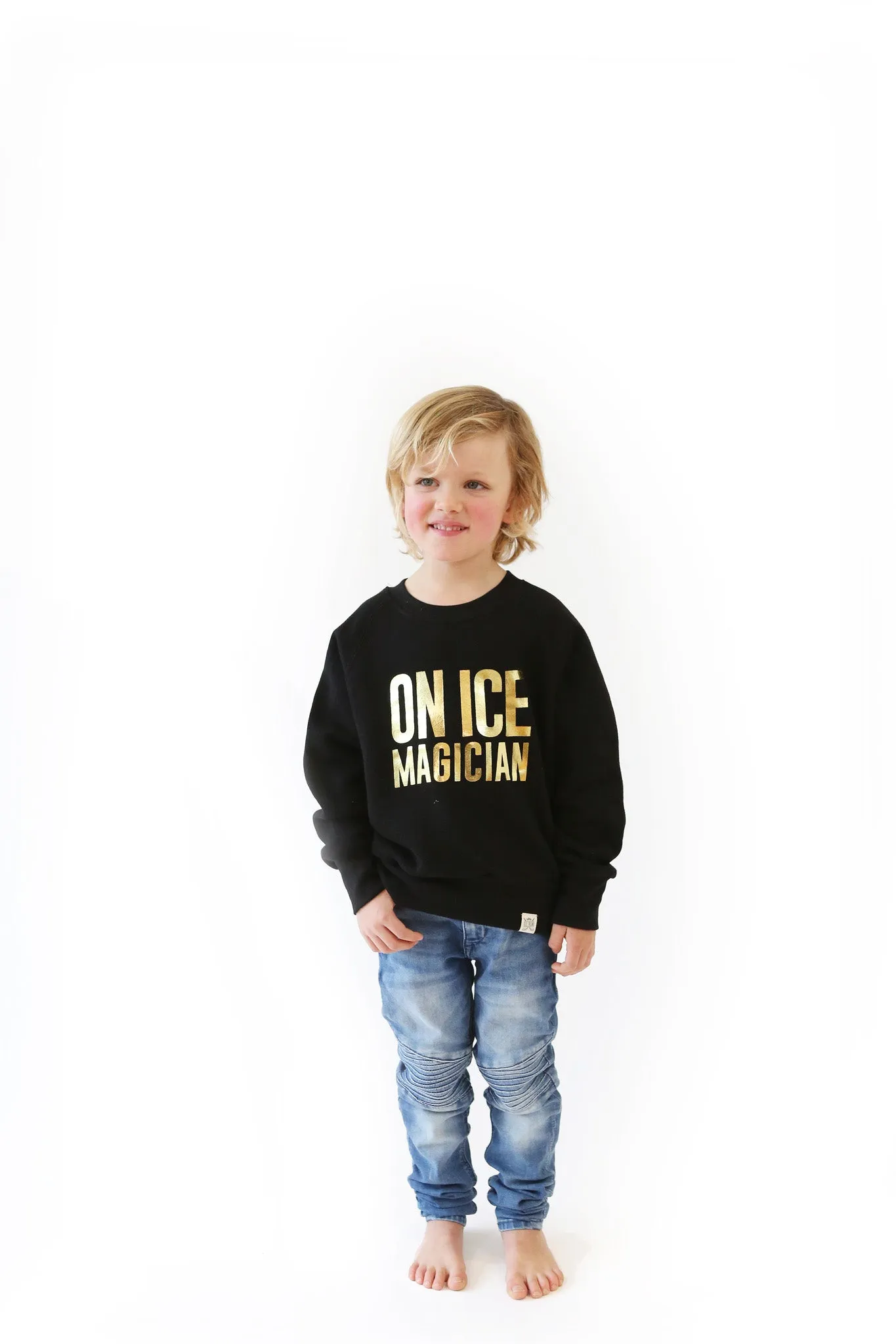 On Ice Magician Kid's Sweatshirt