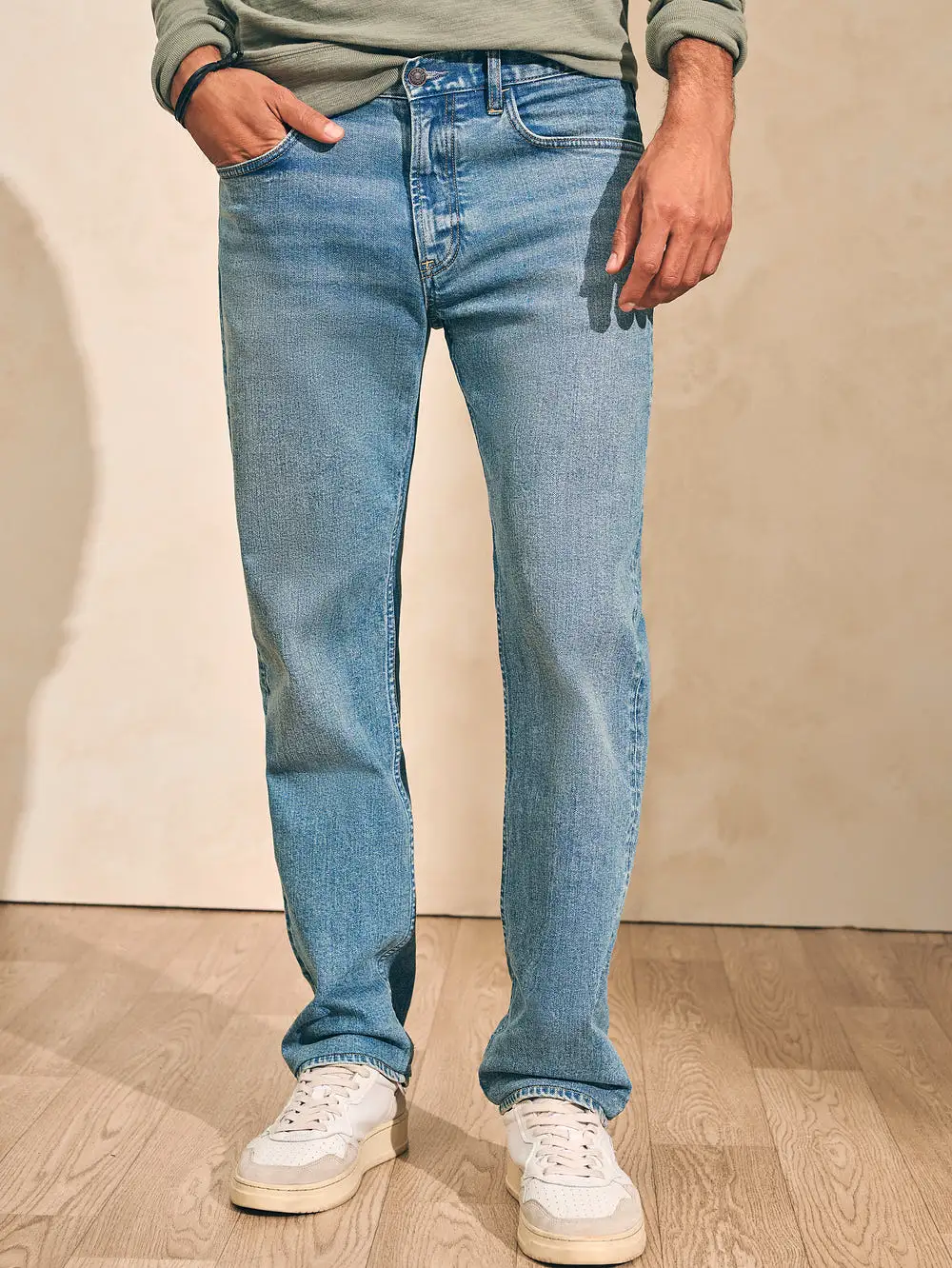 Organic Cotton Slim Straight Denim 32