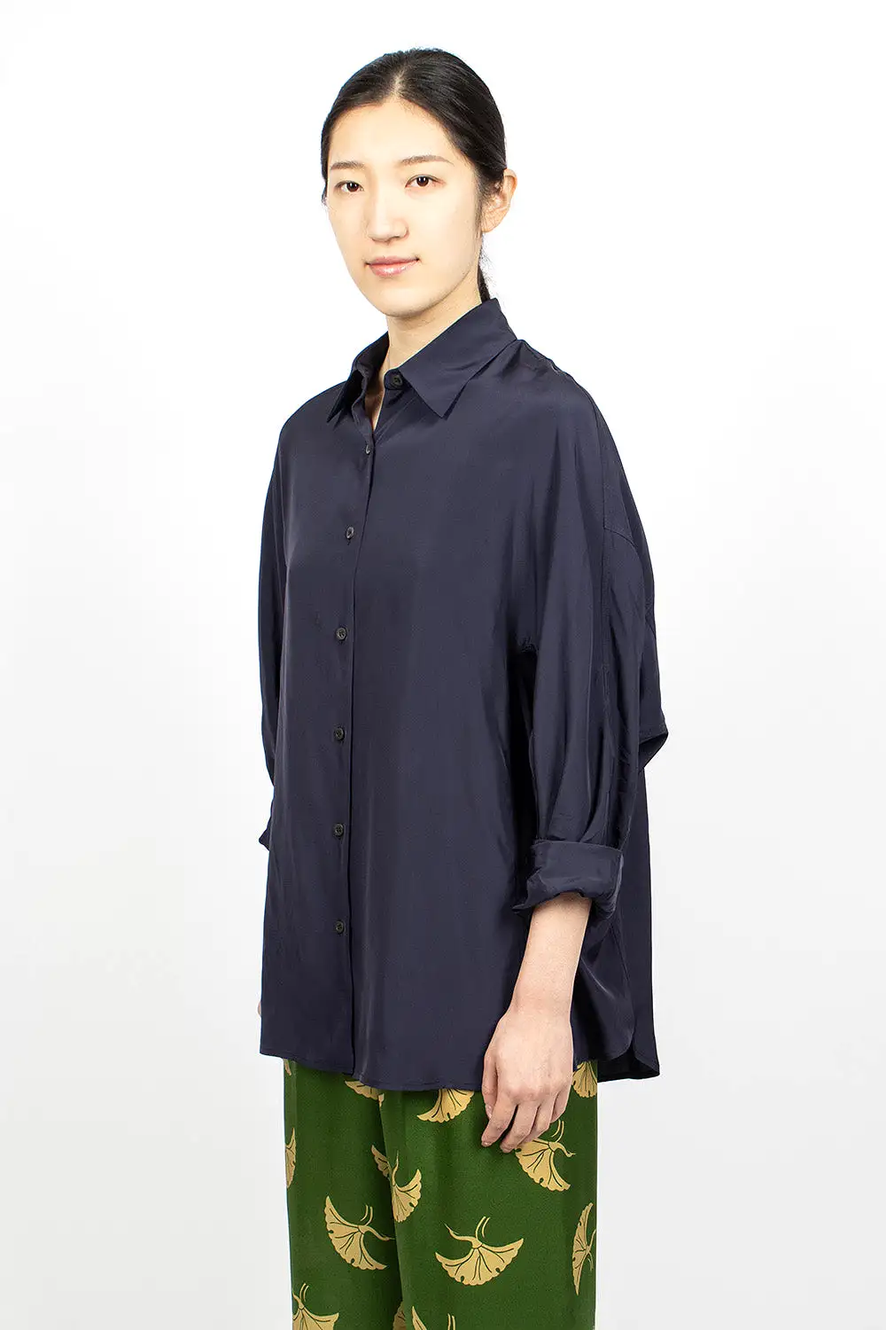 Oversized Shirt Navy