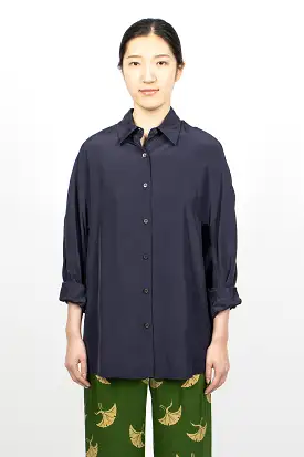 Oversized Shirt Navy