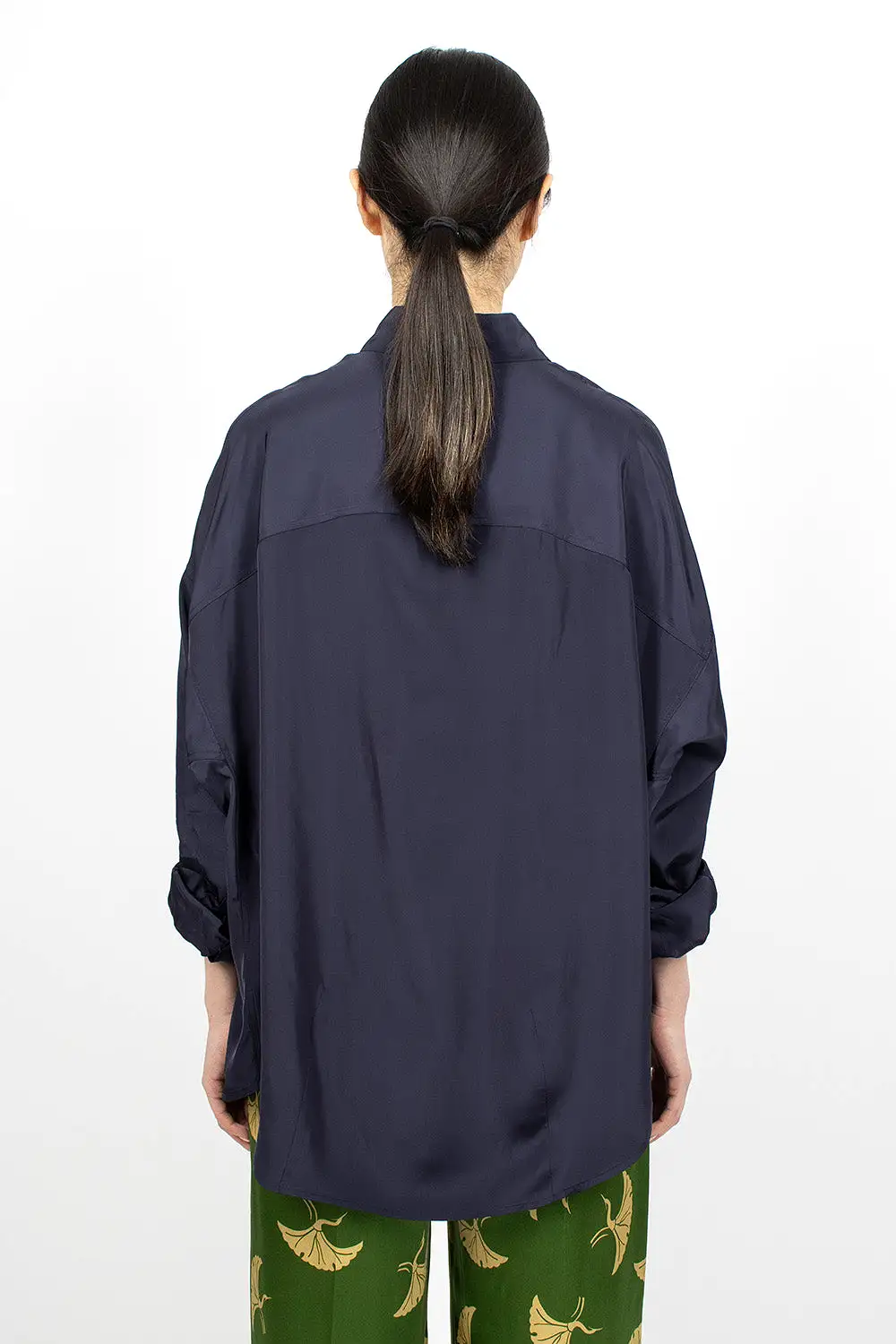 Oversized Shirt Navy