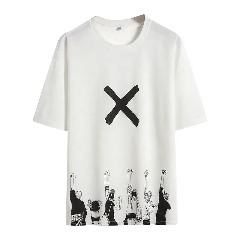 Oversized Streetwear Anime T-shirt